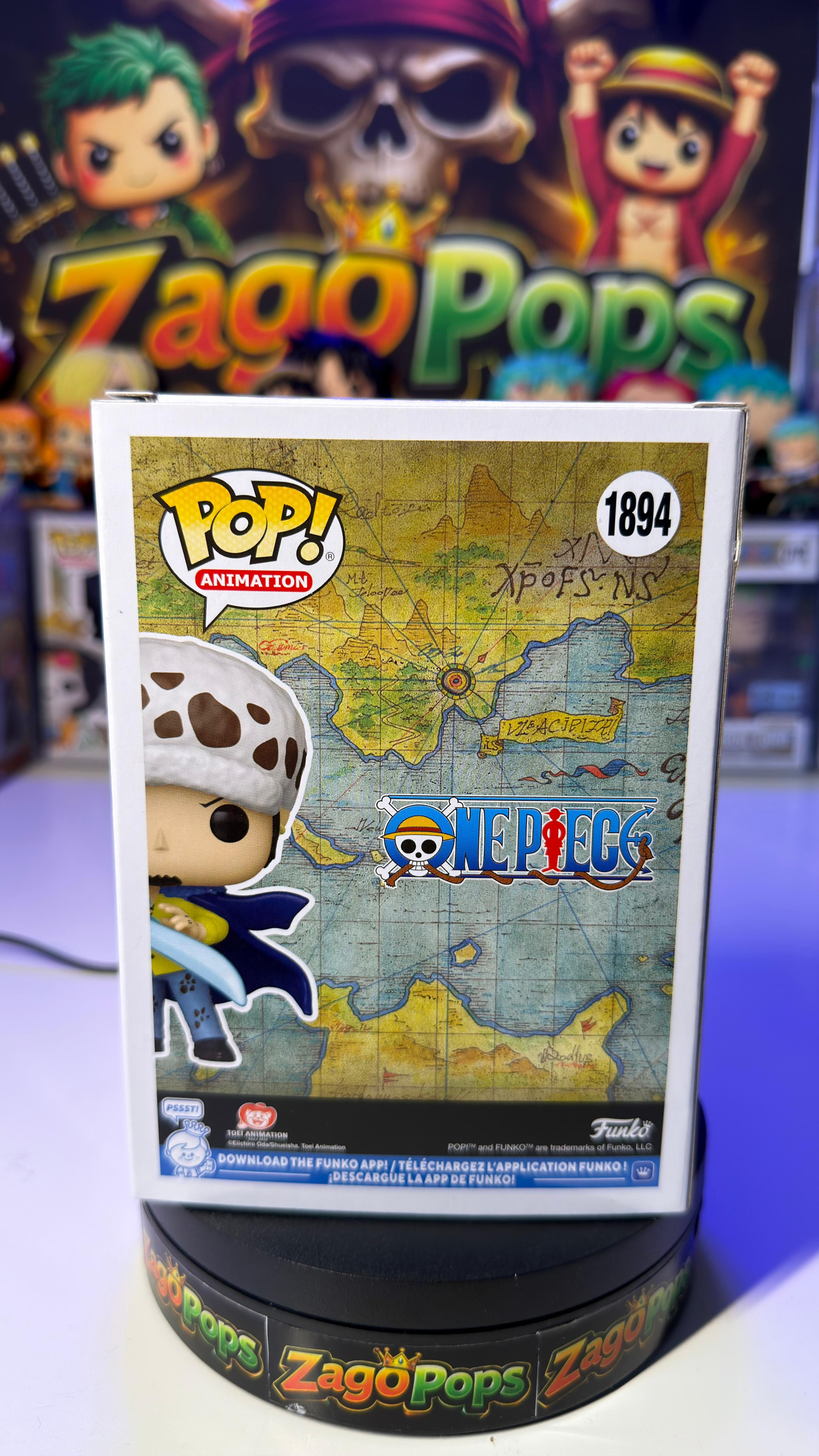 Funko Pop Trafalgar Law 1894 Glows in the Dark One Piece
