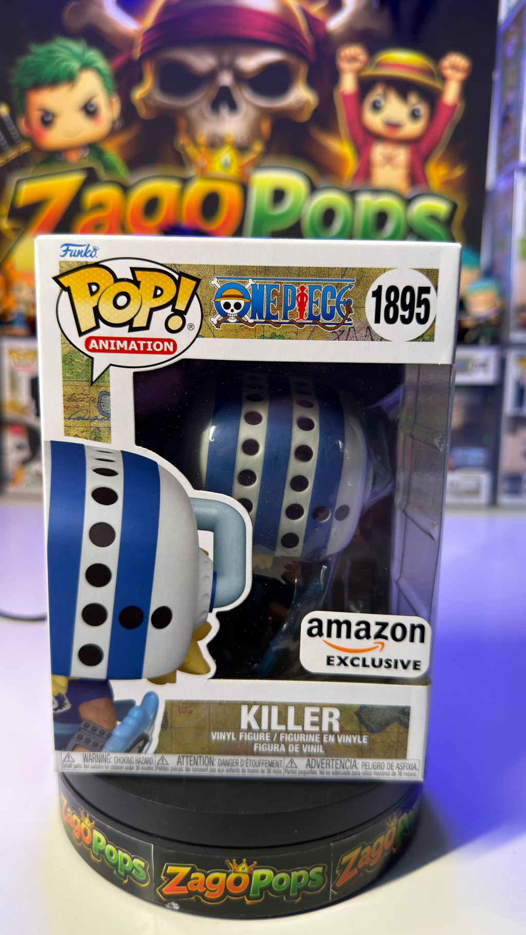 Funko Pop Killer 1895 Amazon Exclusive One Piece