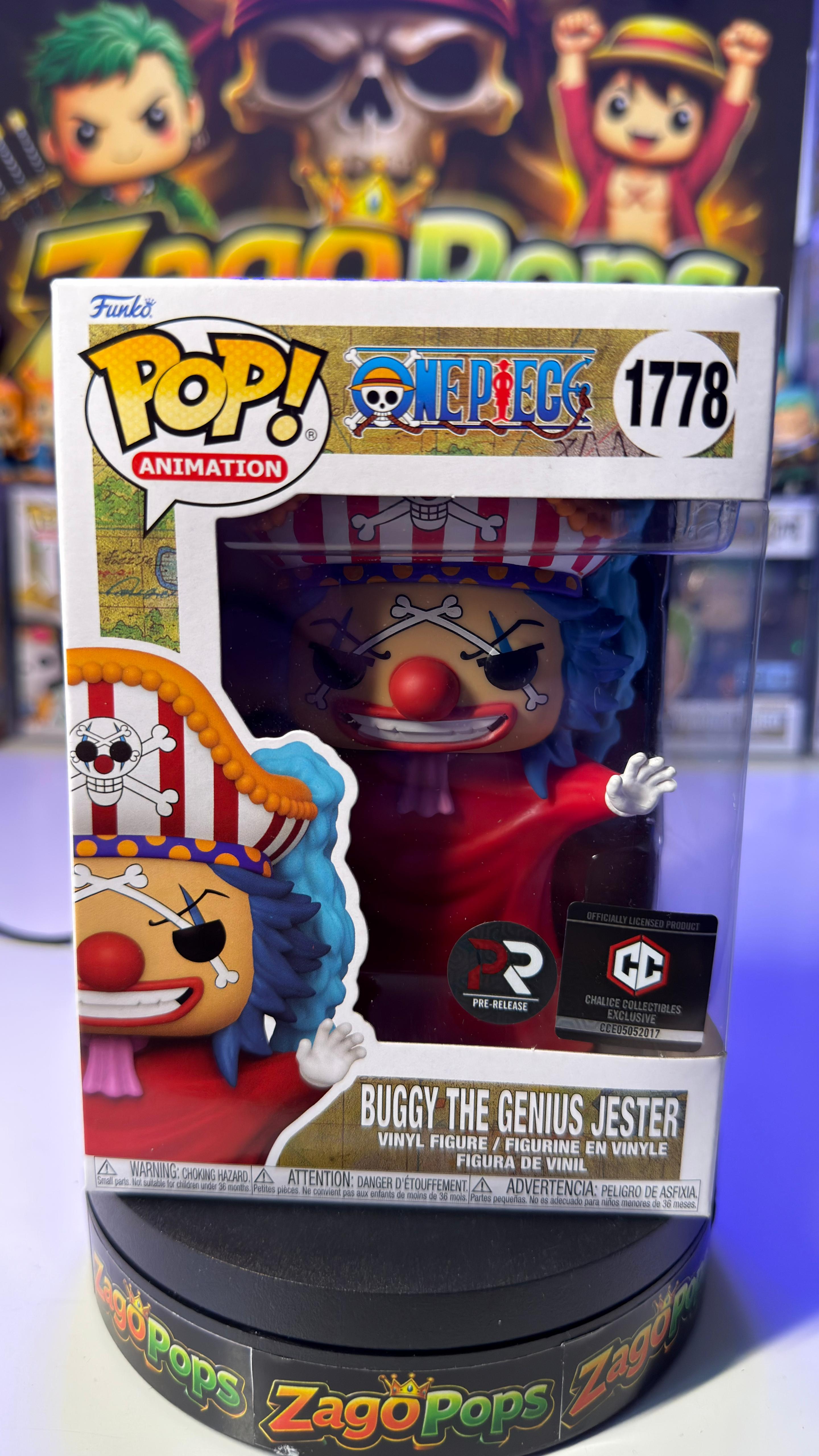 Funko Pop Buggy the Genius Jester 1778 PR-Chalice One Piece