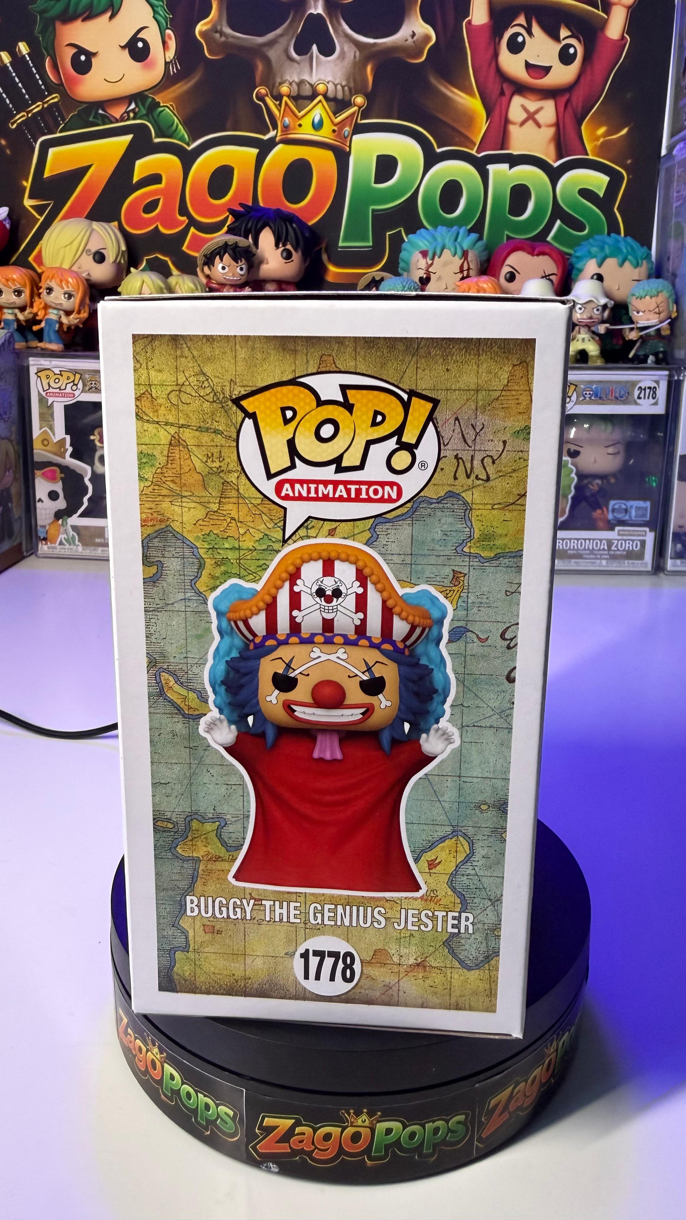 Funko Pop Buggy the Genius Jester 1778 PR-Chalice One Piece