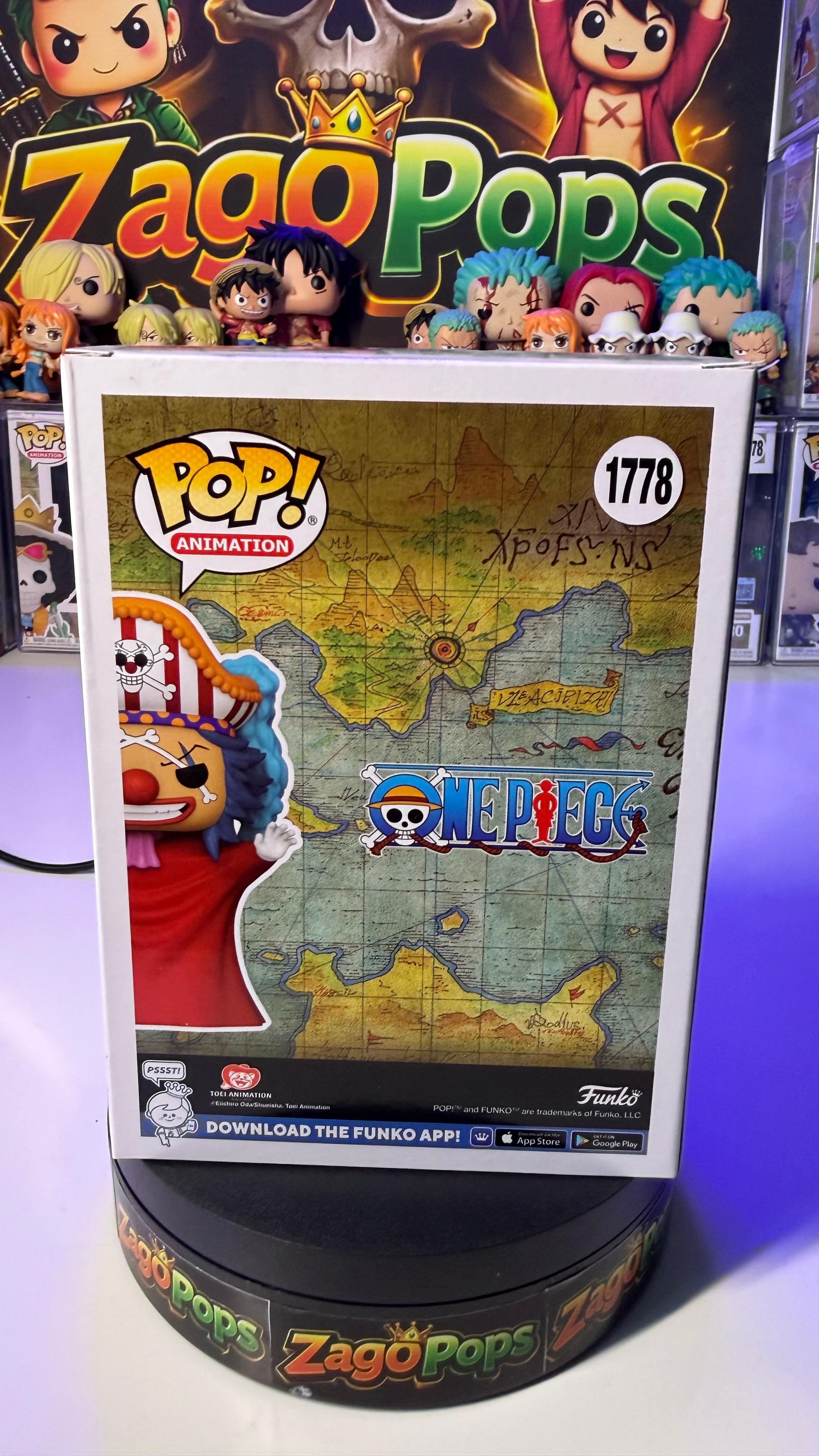 Funko Pop Buggy the Genius Jester 1778 PR-Chalice One Piece