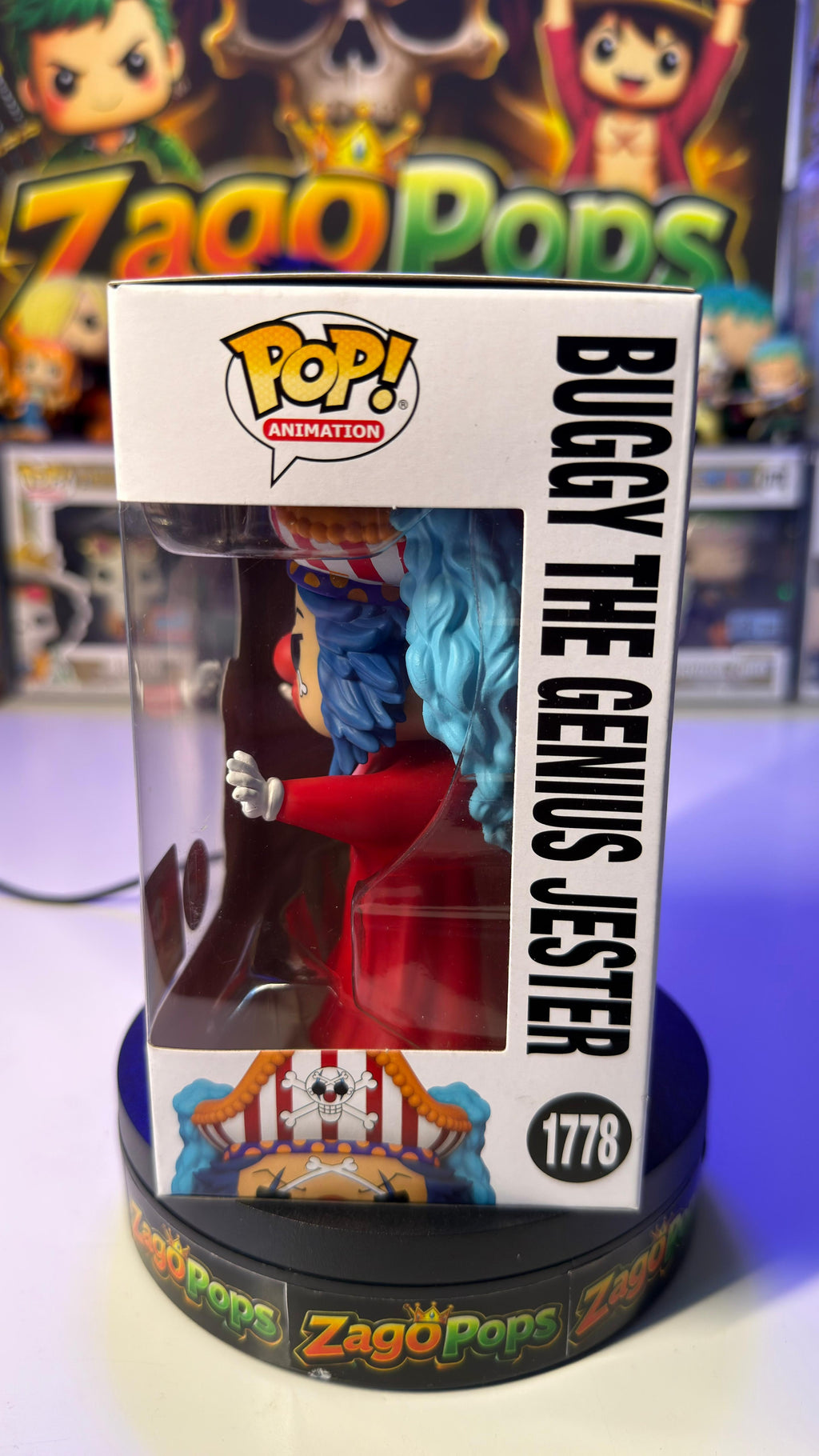 Funko Pop Buggy the Genius Jester 1778 PR-Chalice One Piece