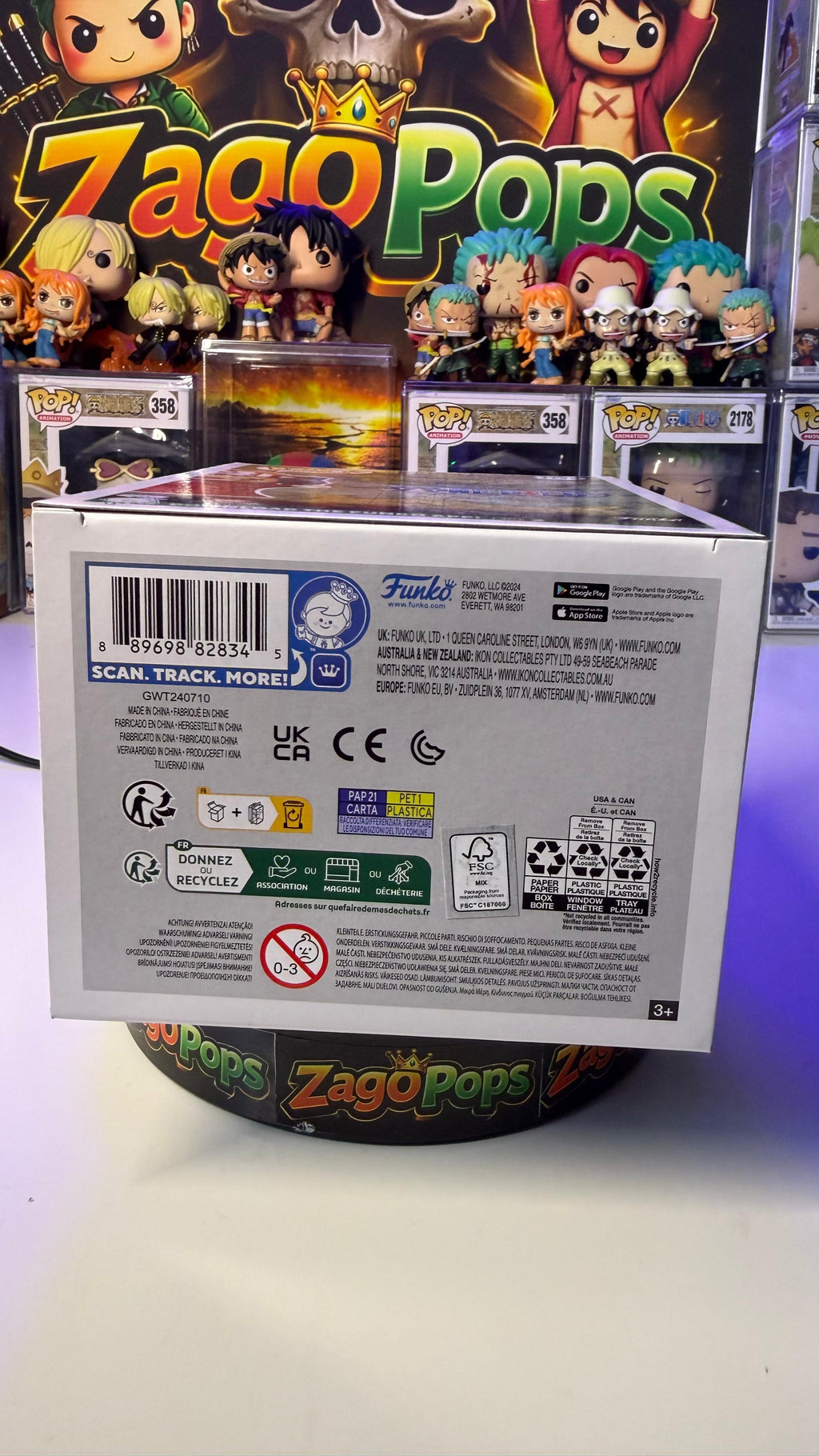 Funko Pop Buggy the Genius Jester 1778 PR-Chalice One Piece
