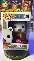 Funko Pop Bepo 1896 Flocked AAA Exclusive  One Piece
