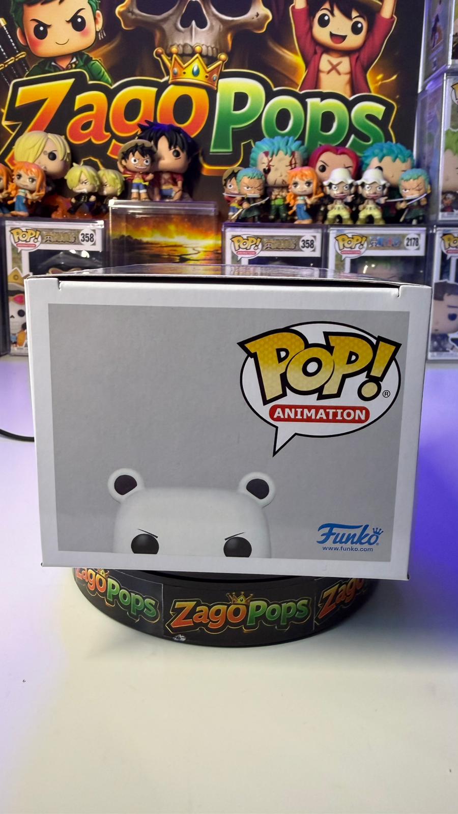 Funko Pop Bepo 1896 Flocked AAA Exclusive  One Piece
