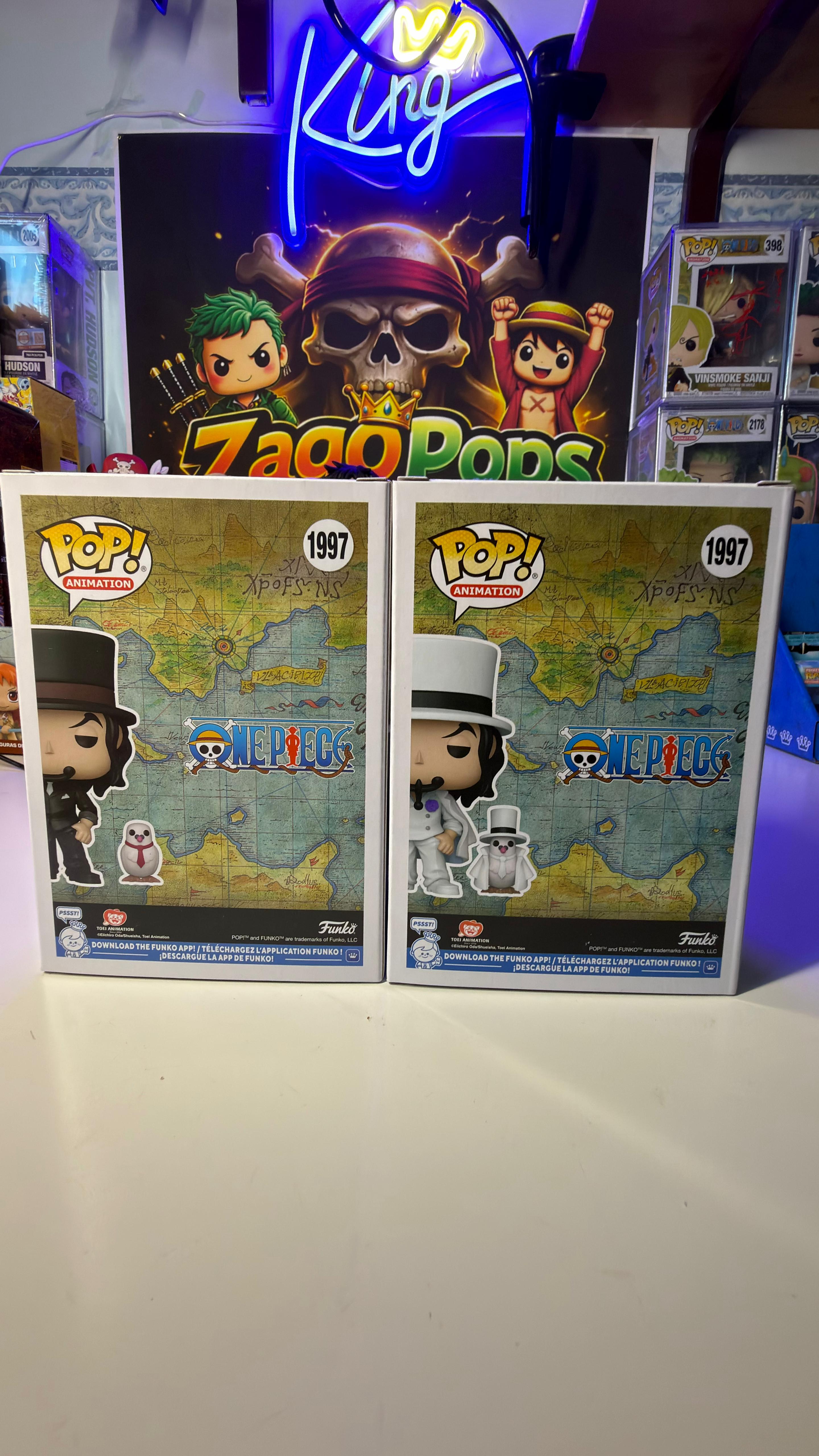 Funko Pop Bundle Rob Lucci 1997 Chase Toy Temple e Geekay One Piece
