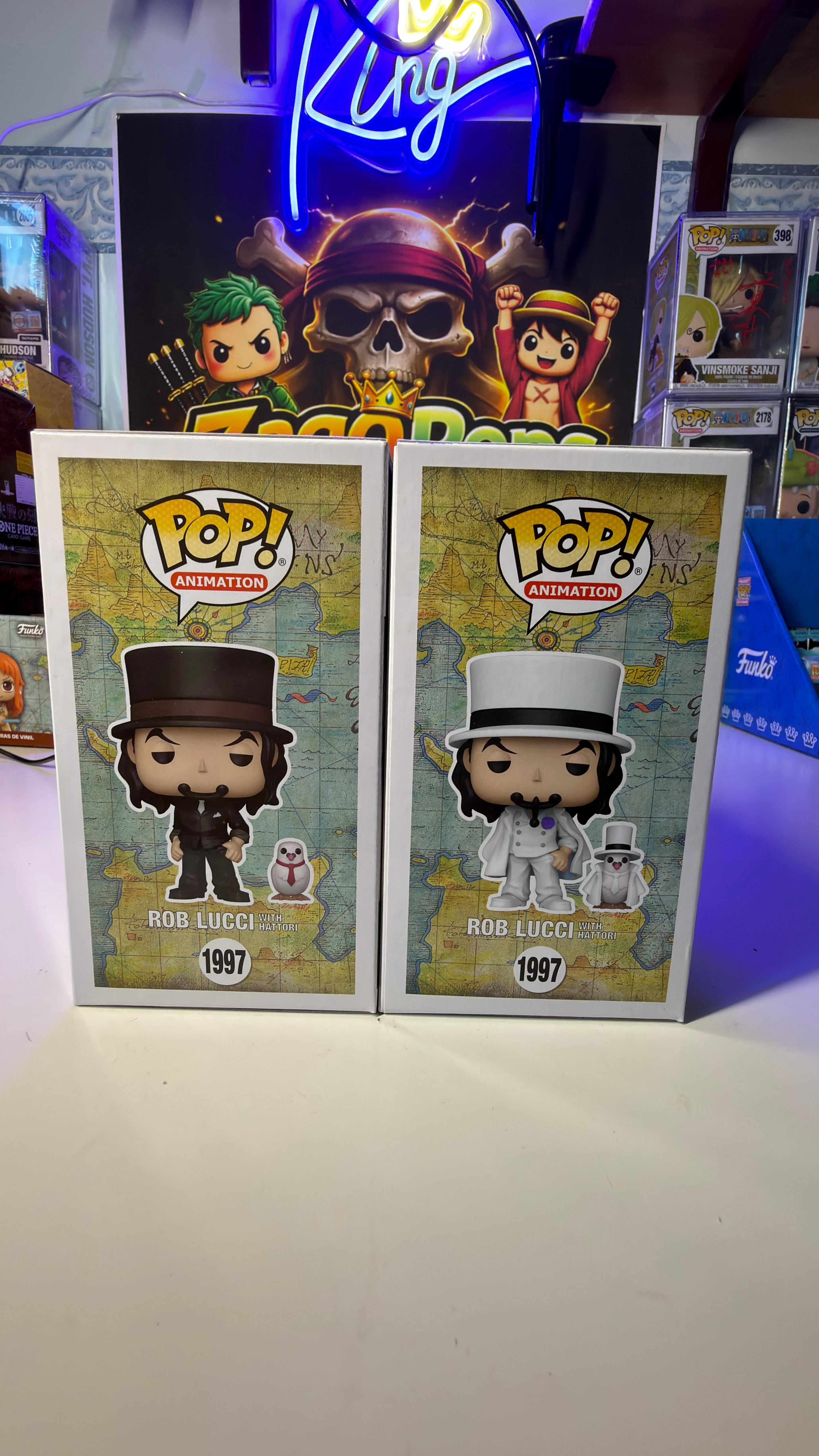 Funko Pop Bundle Rob Lucci 1997 Chase Toy Temple e Geekay One Piece