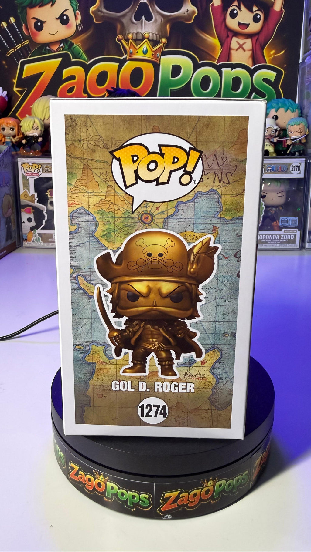 Funko Pop Gol D.Roger 1274 Voyage Limited Edition 3400pcs One Piece