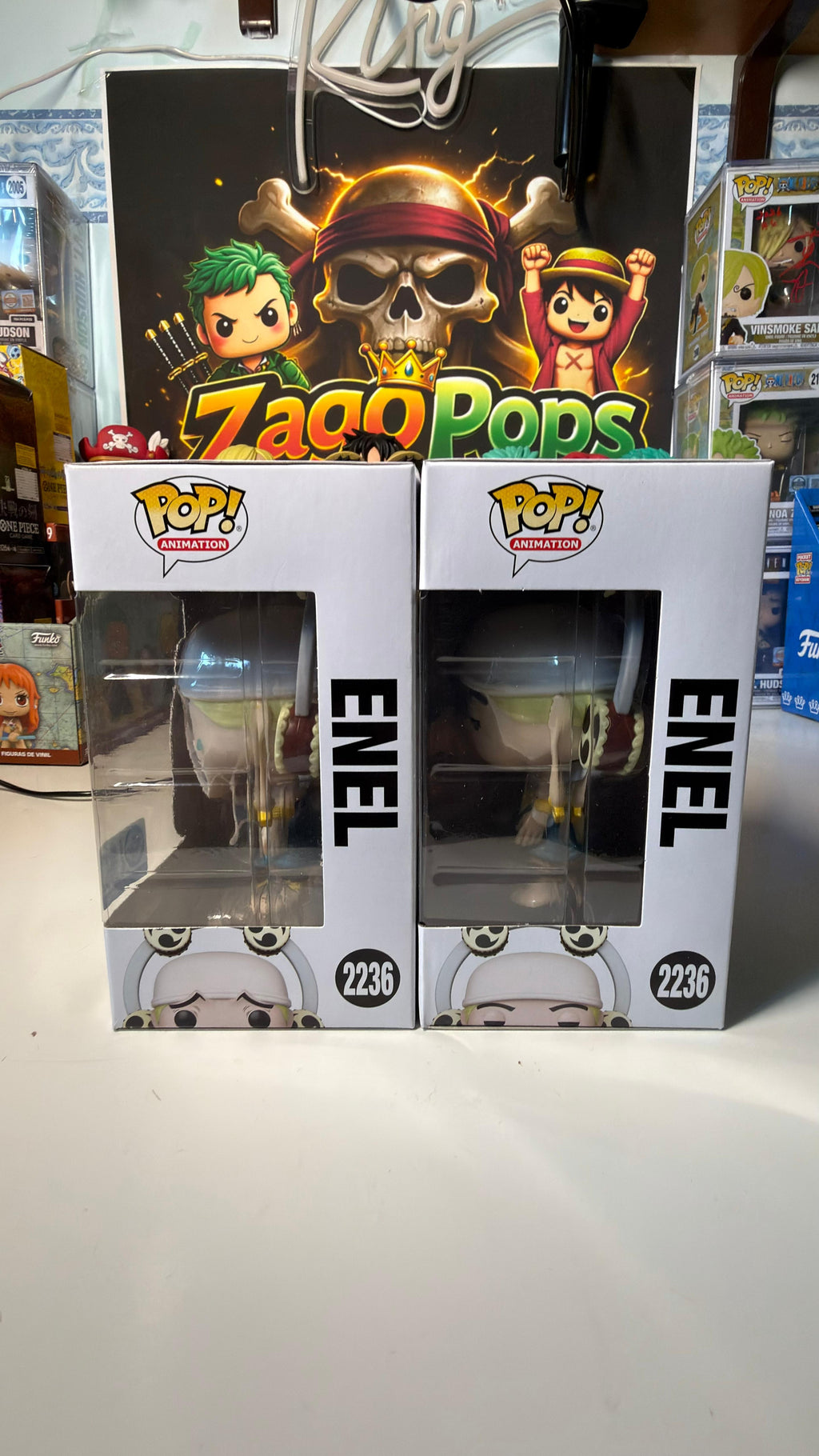 Funko Pop Bundle Enel 2236 Chase One Piece