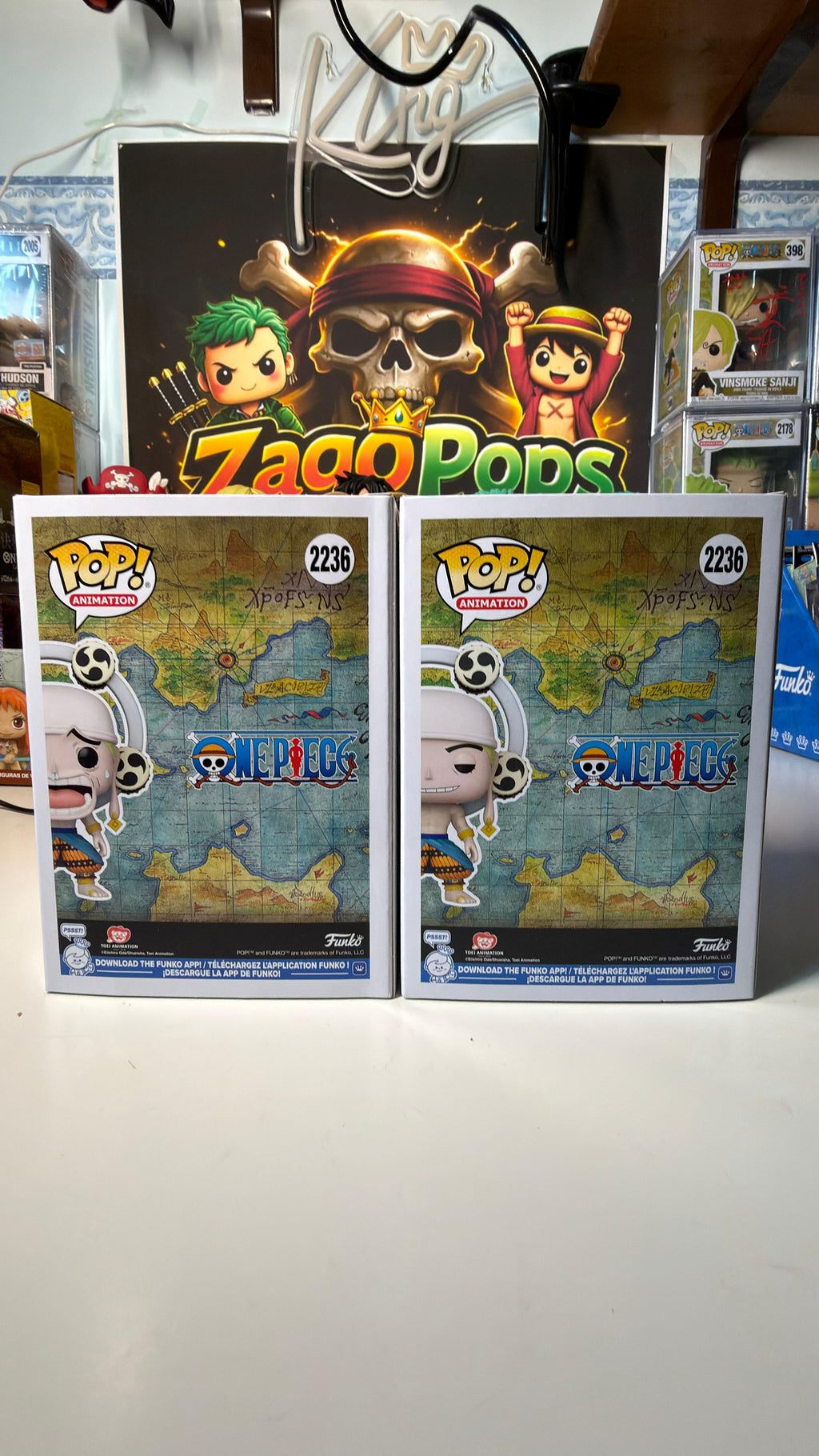 Funko Pop Bundle Enel 2236 Chase One Piece