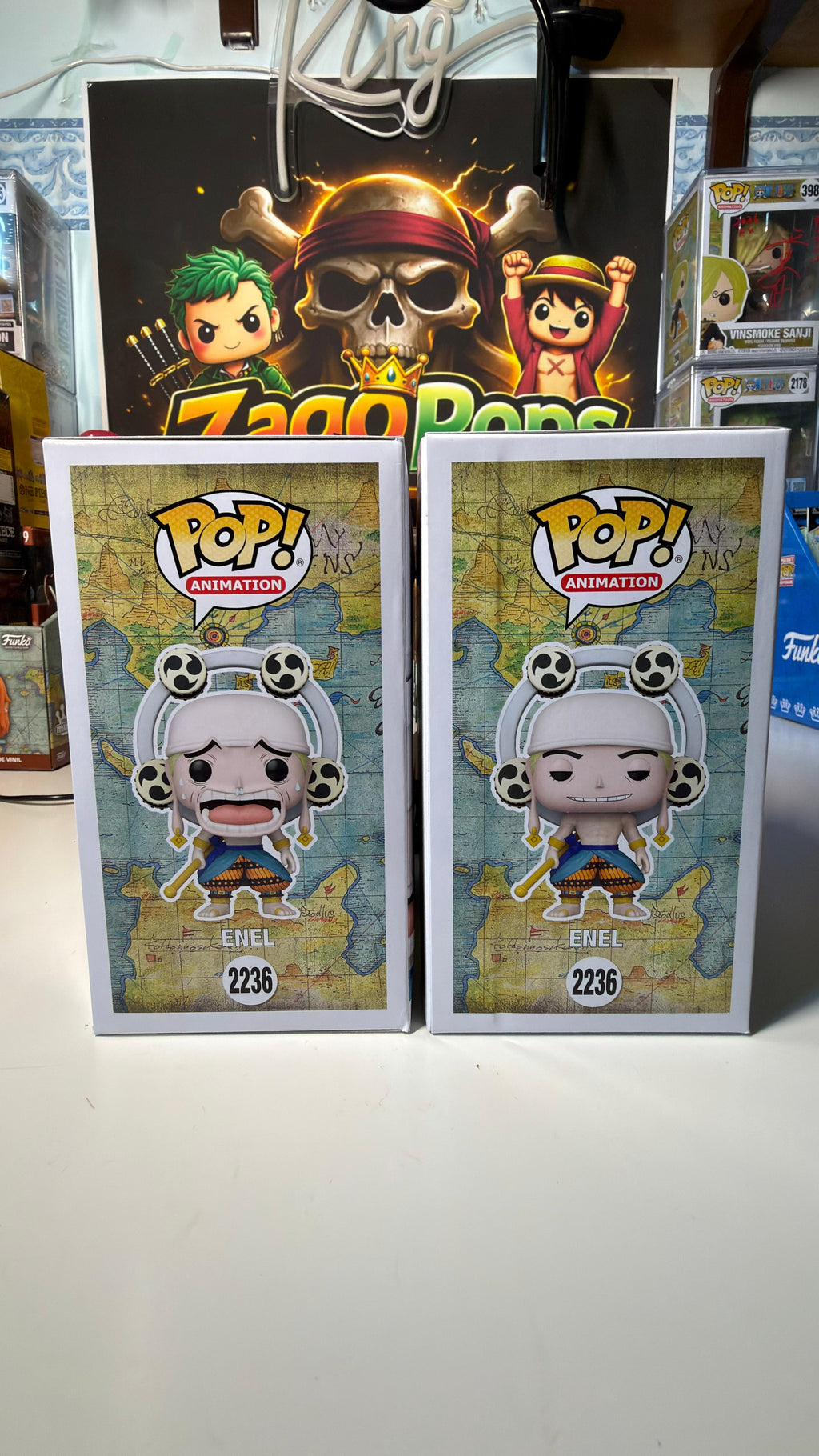 Funko Pop Bundle Enel 2236 Chase One Piece