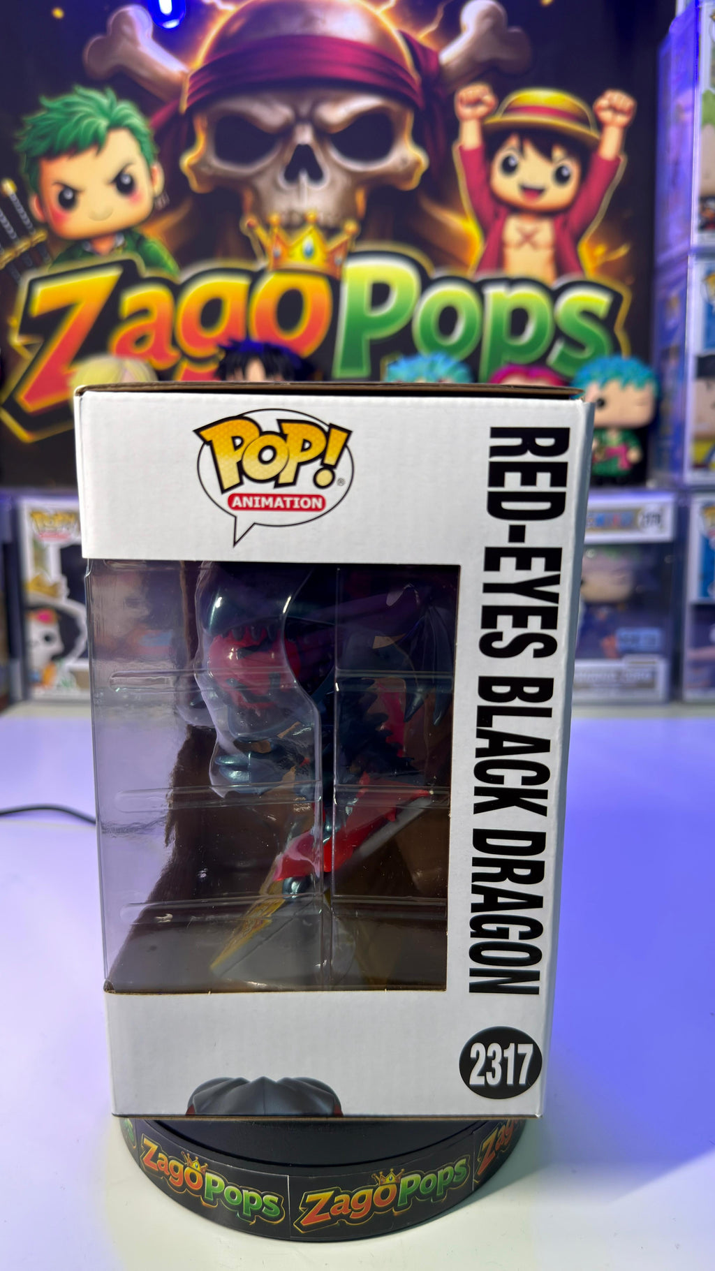 Funko Pop Red-Eyes Black Dragon 2317 Yu-Gi-Oh!