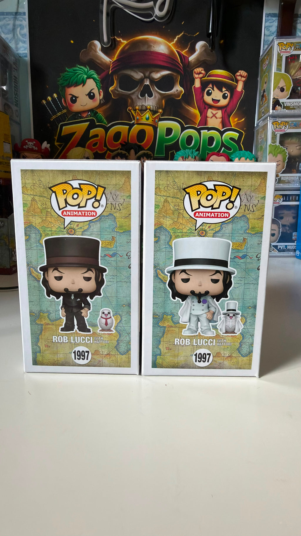 Funko Pop Bundle Rob Lucci 1997 Chase Toy Temple One Piece