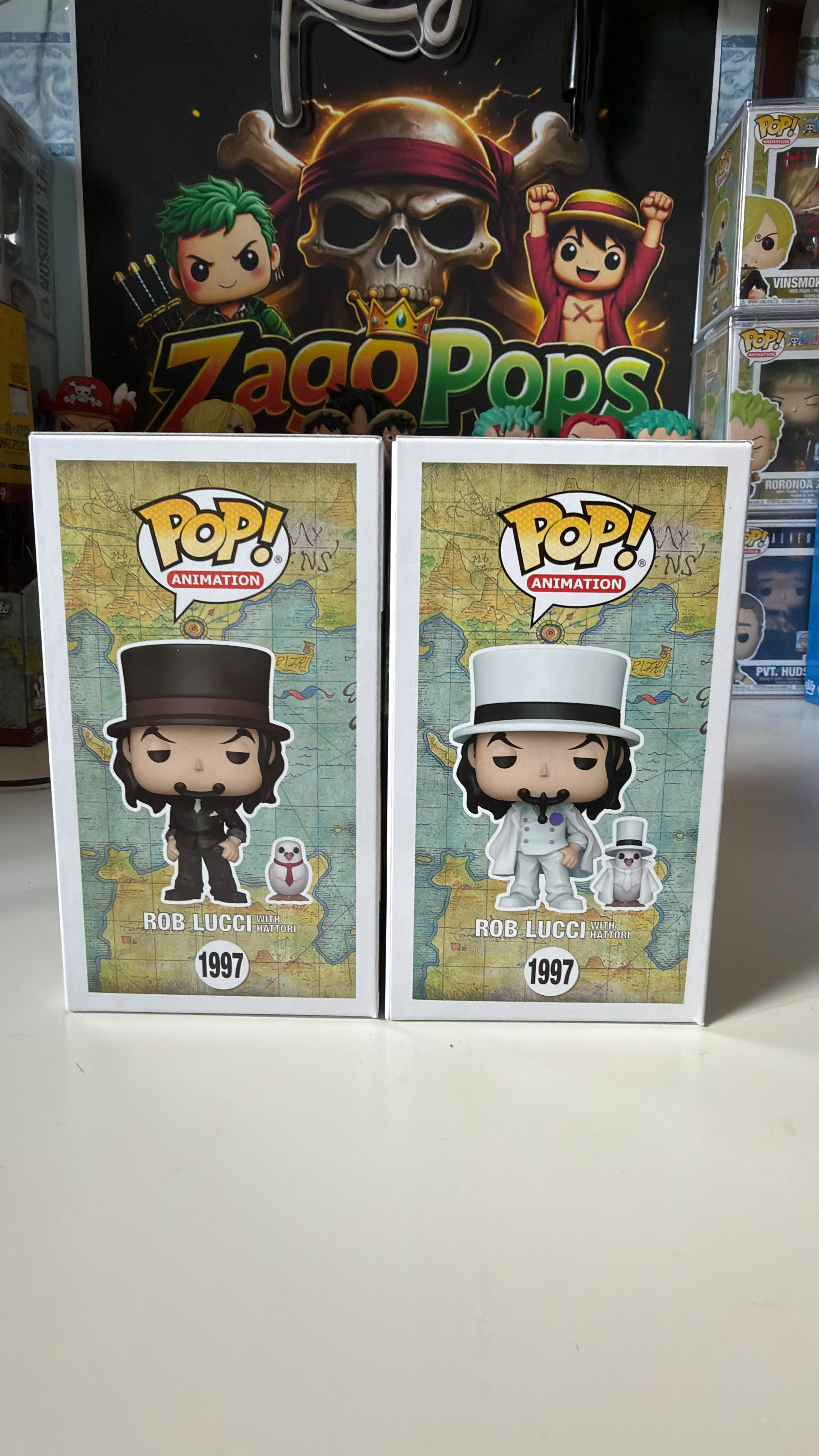 Funko Pop Bundle Rob Lucci 1997 Chase Toy Temple One Piece