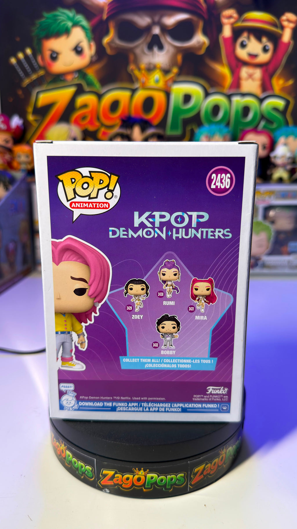 Funko Pop Romance 2436 K-Pop Demon Hunters Netflix