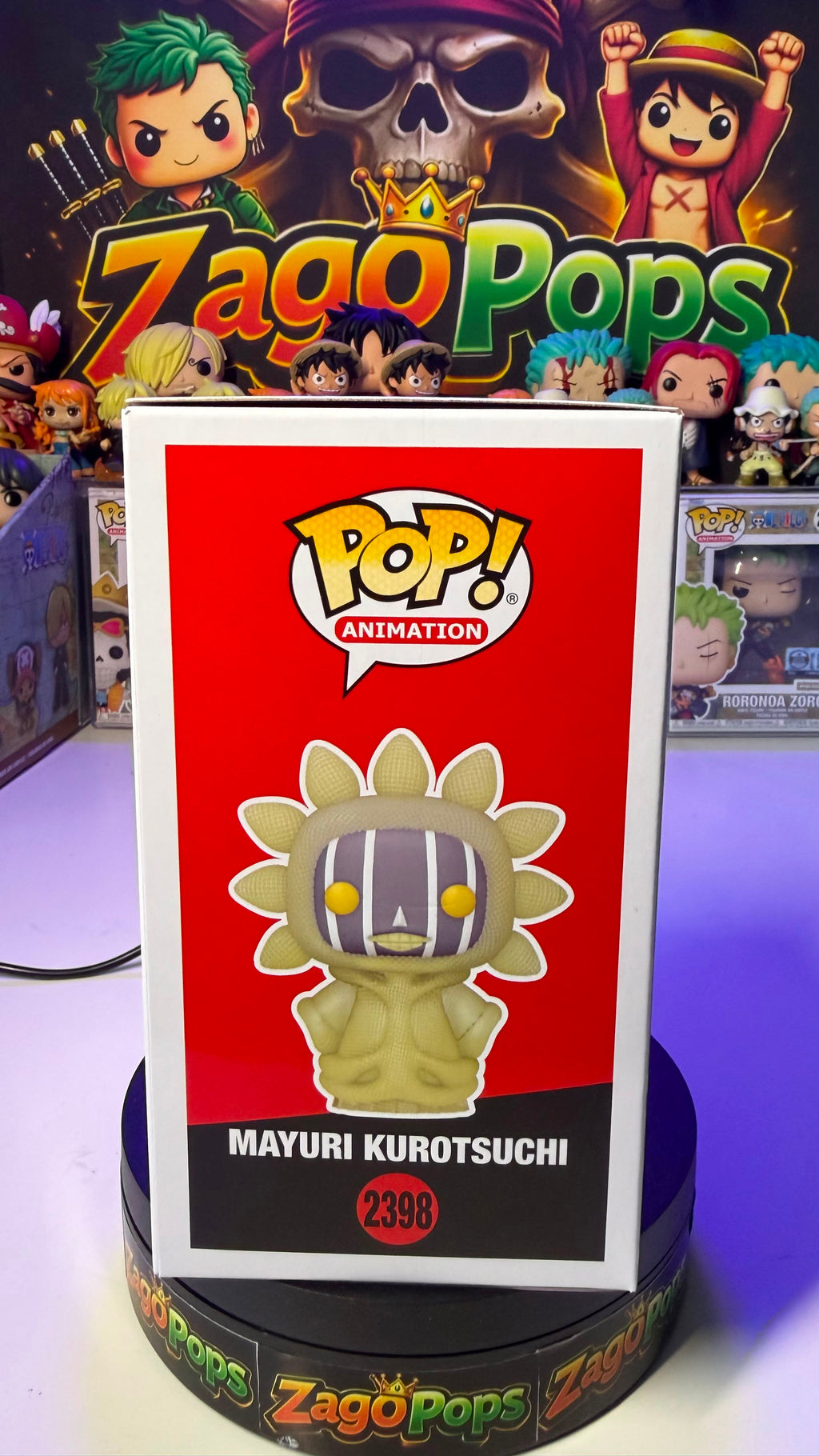 Funko Pop Mayuri Kurotsuchi 2398 Glows in the Dark Bleach