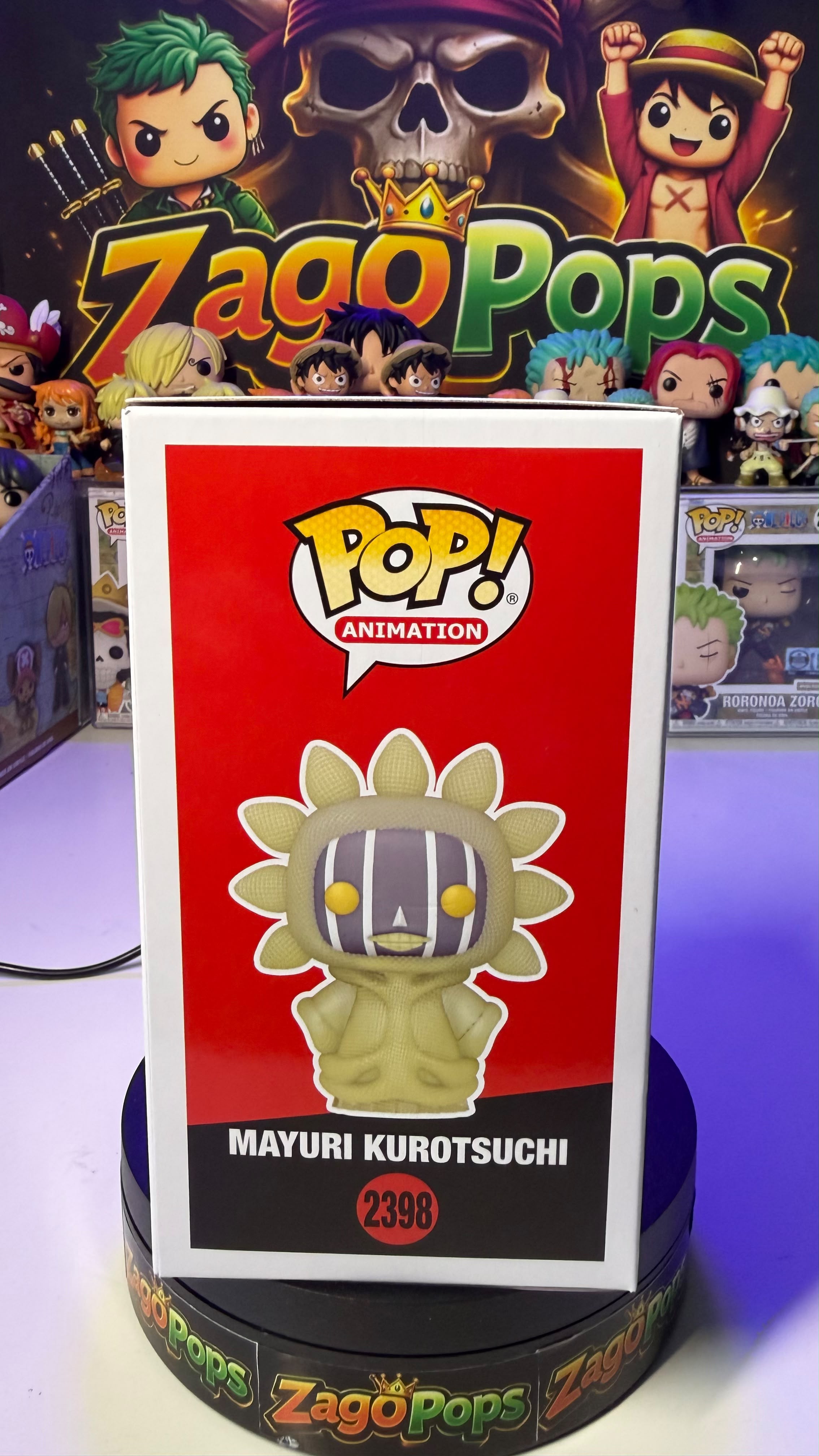 Funko Pop Mayuri Kurotsuchi 2398 Glows in the Dark Bleach