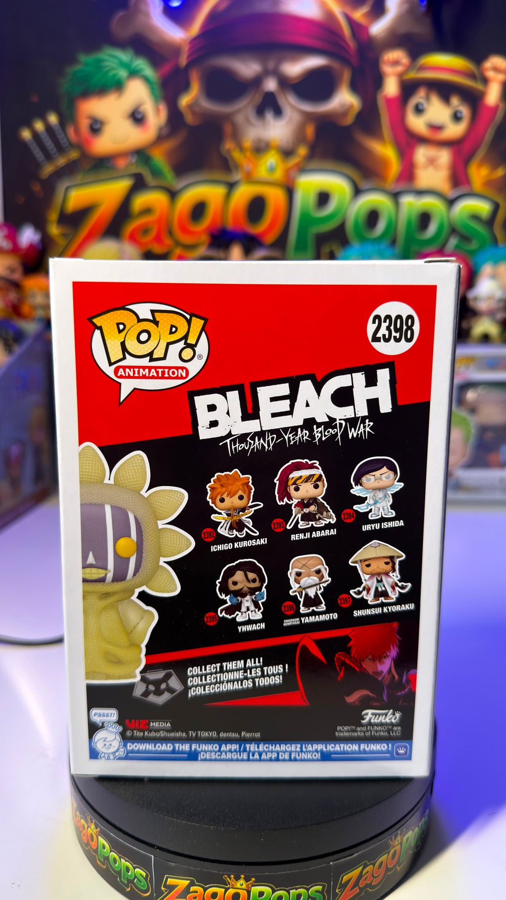 Funko Pop Mayuri Kurotsuchi 2398 Glows in the Dark Bleach