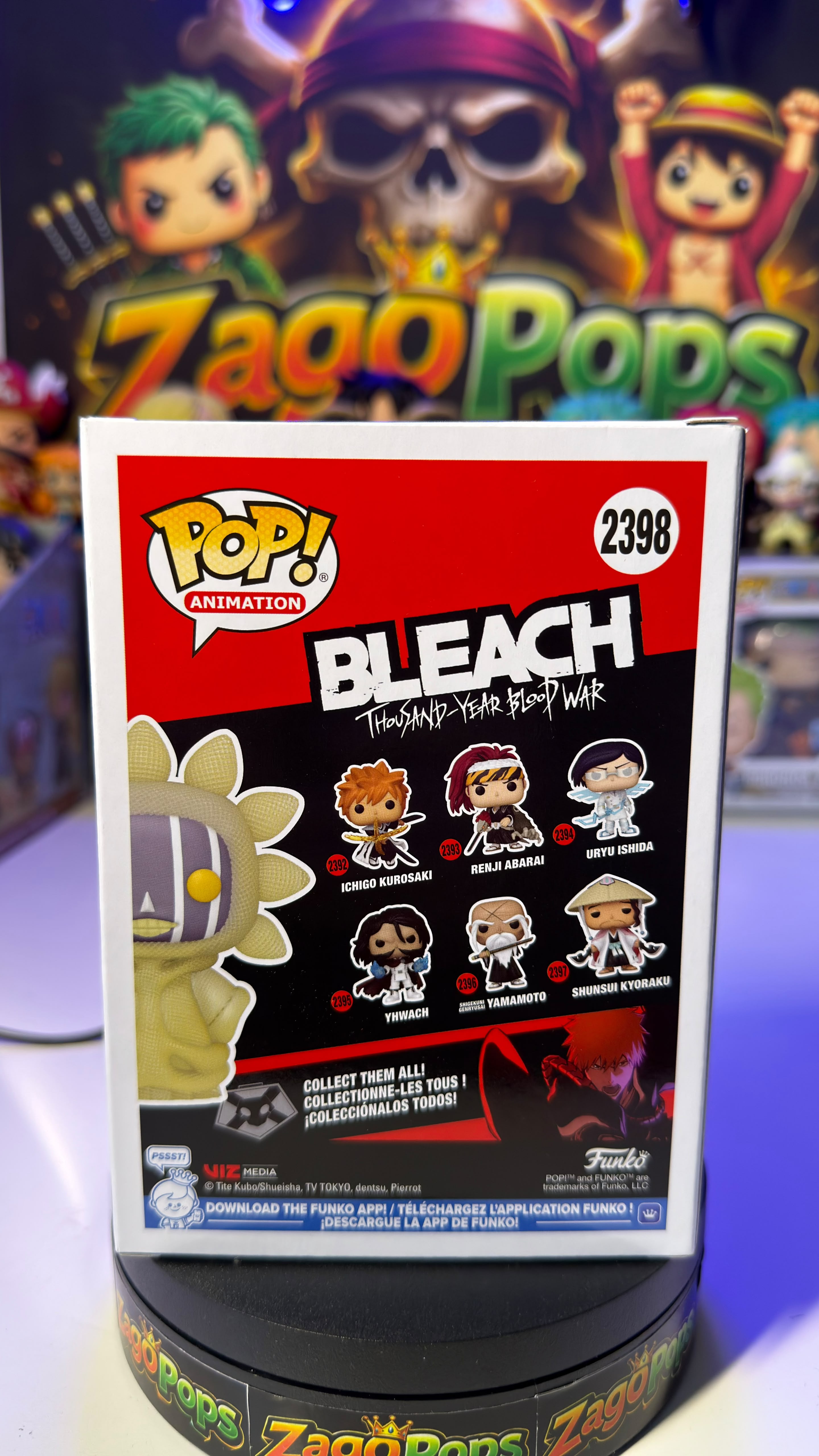 Funko Pop Mayuri Kurotsuchi 2398 Glows in the Dark Bleach