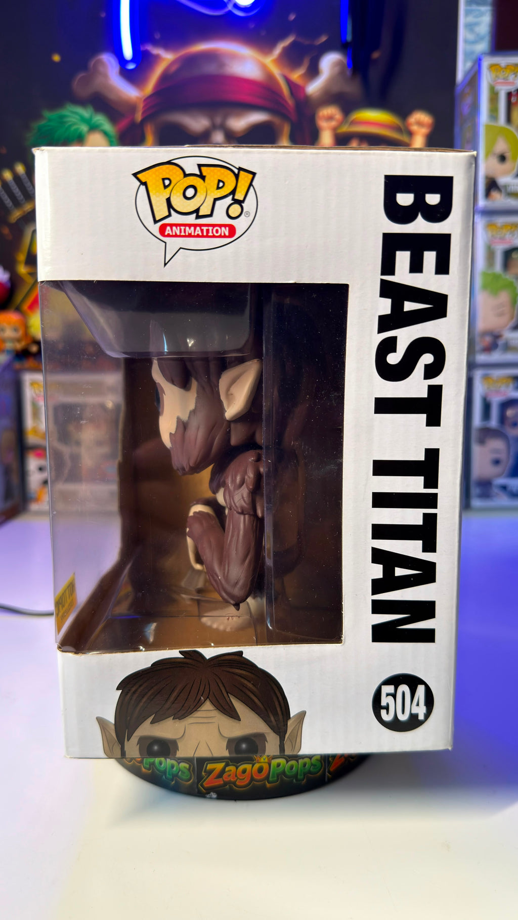 Funko Pop Beast Titan 504 Hot Topic Exclusive Attack on Titan