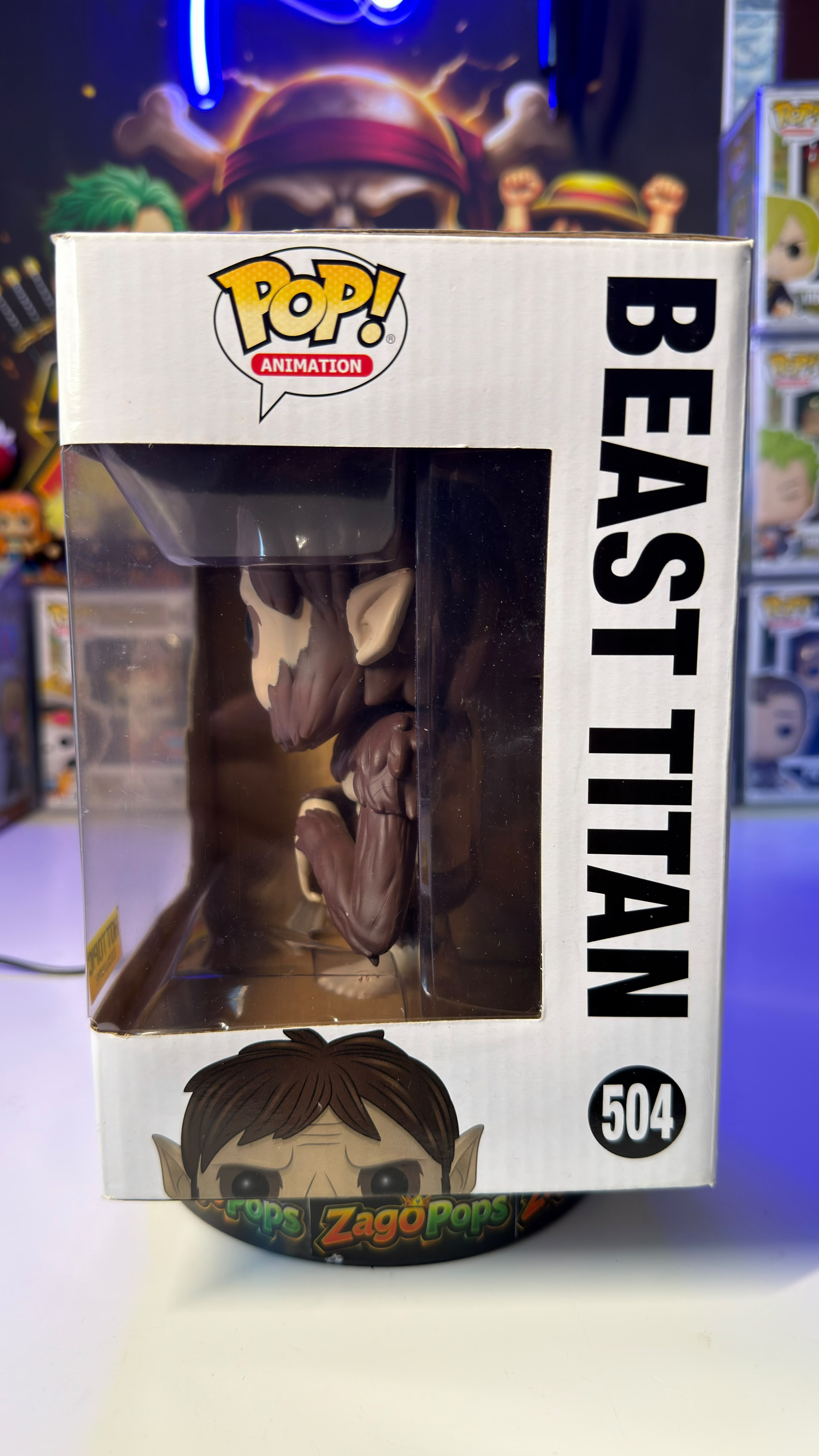 Funko Pop Beast Titan 504 Hot Topic Exclusive Attack on Titan