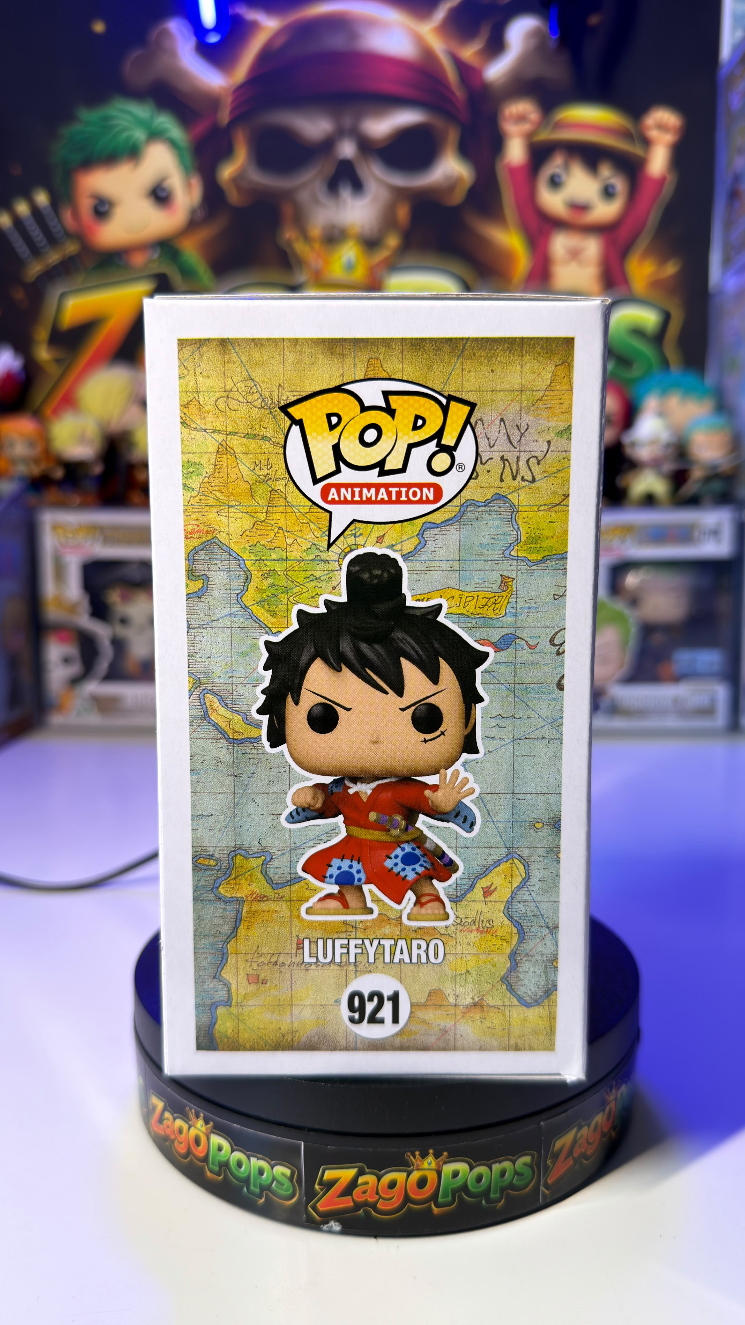 Funko Pop Luffytaro 921 Metallic Hot Topic Exclusive One Piece