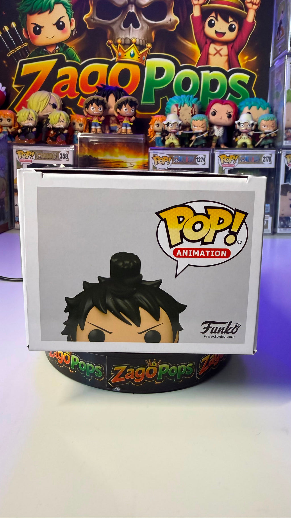 Funko Pop Luffytaro 921 Metallic Hot Topic Exclusive One Piece