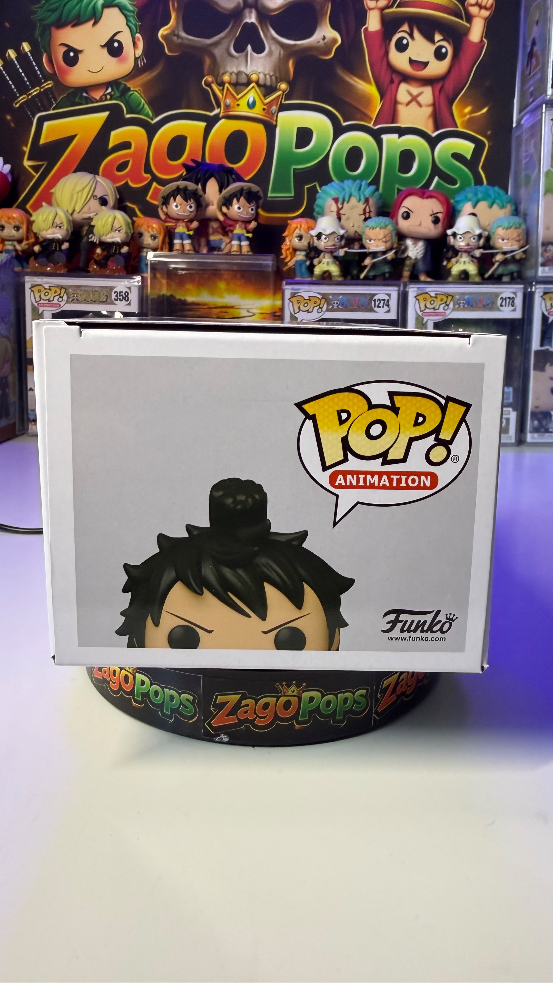 Funko Pop Luffytaro 921 Metallic Hot Topic Exclusive One Piece