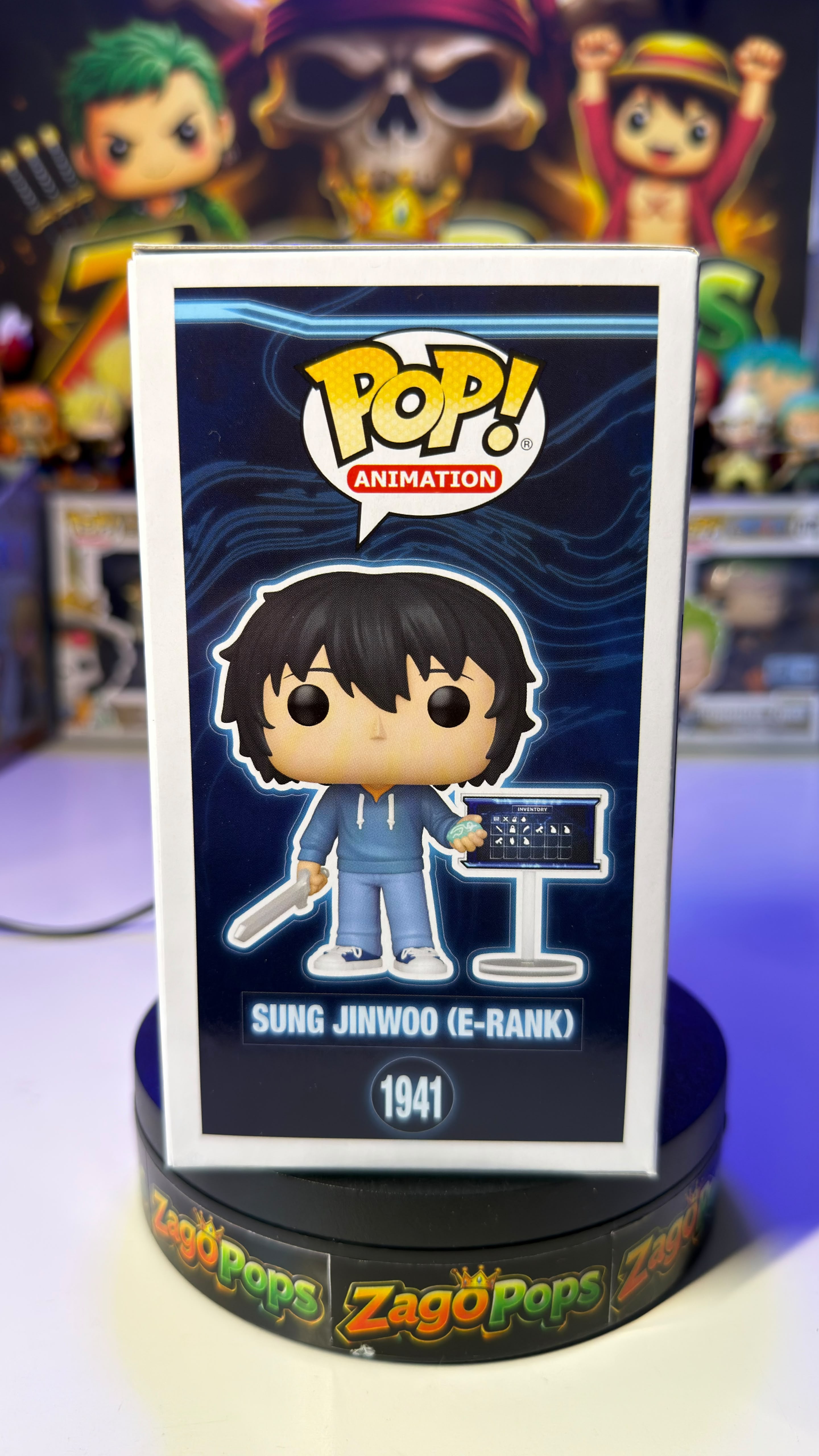 Funko Pop Sung Jinwoo (E-Rank) 1941 AX Anime Expo Limited Edition Solo Leveling