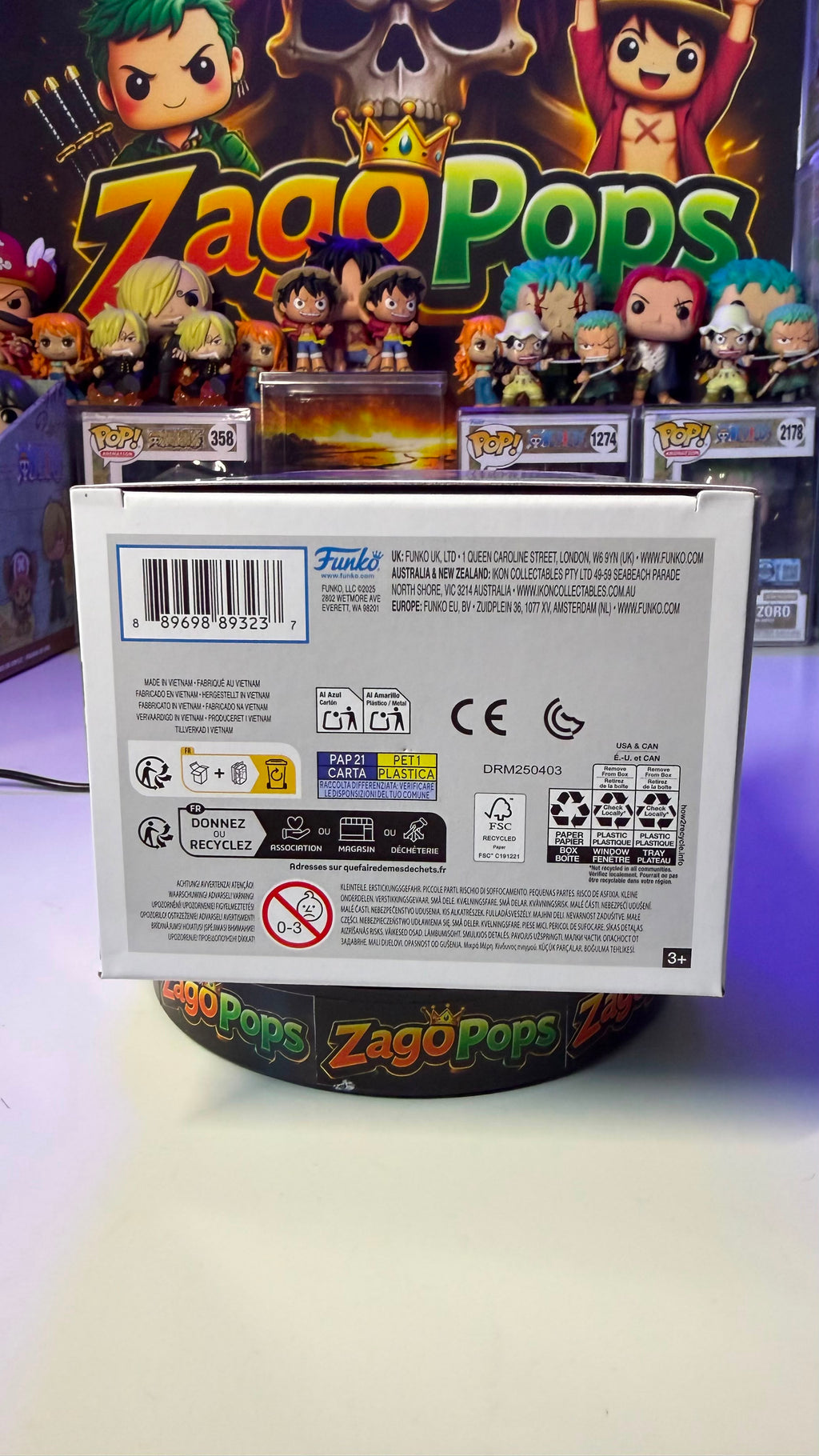 Funko Pop Sung Jinwoo (E-Rank) 1941 AX Anime Expo Limited Edition Solo Leveling
