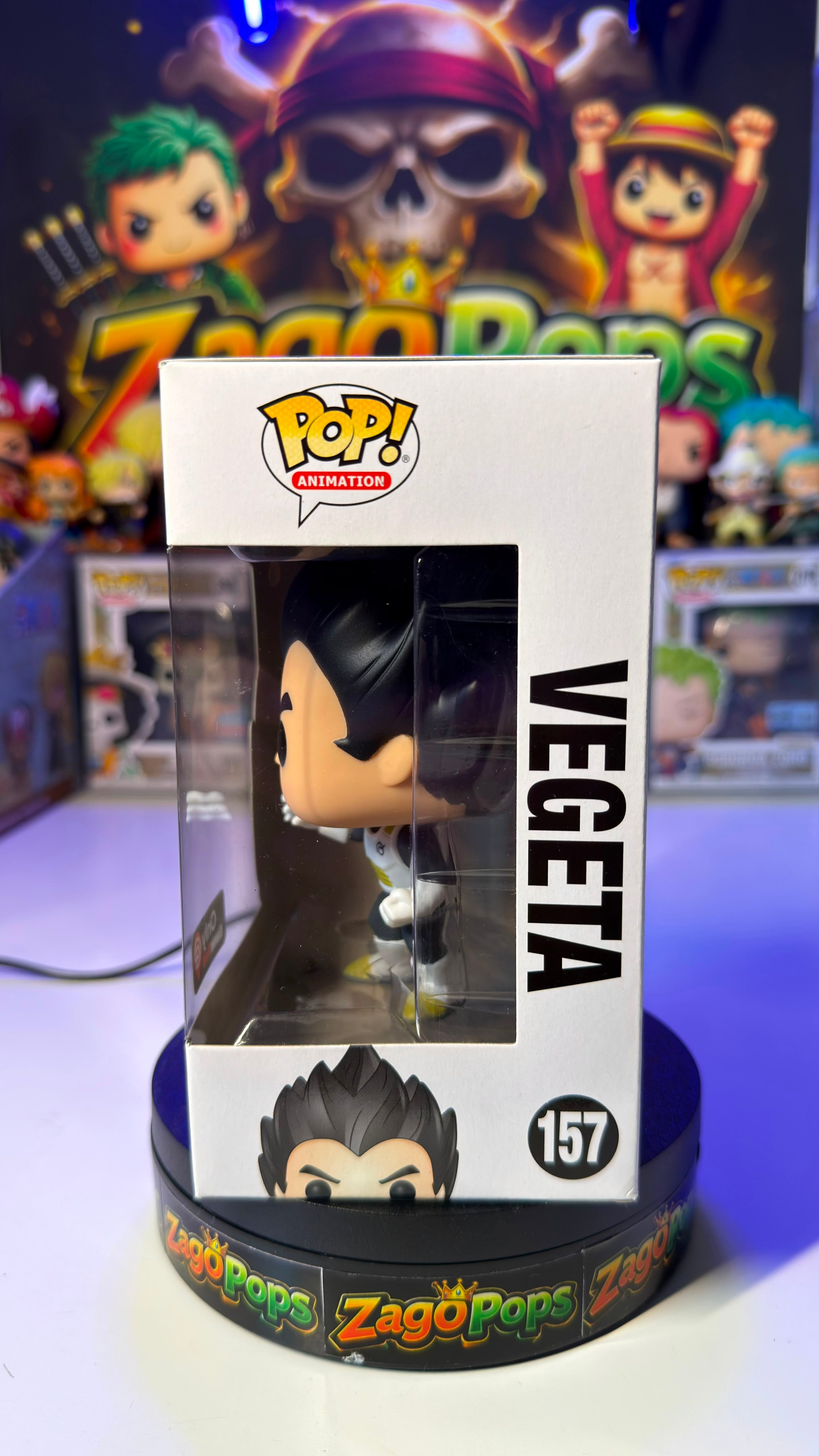 Funko Pop Sung Vegeta 157 Only Game Stop Dragon Ball
