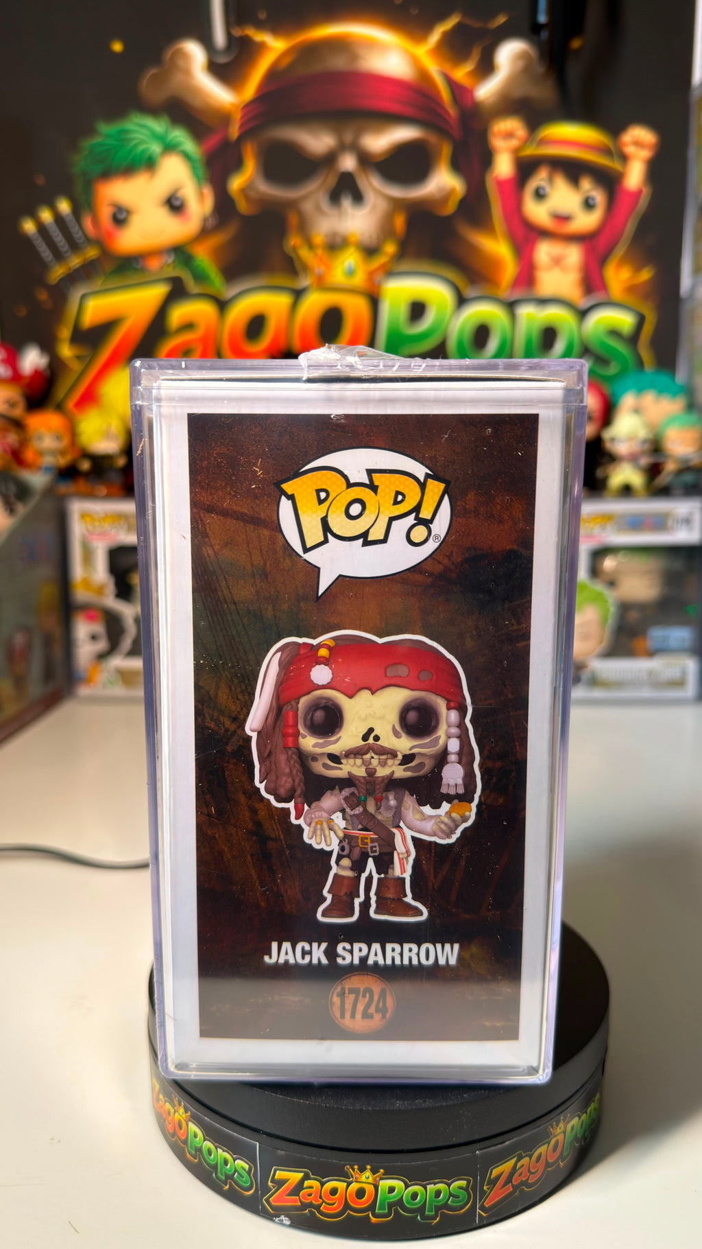 Funko Pop Jack Sparrow 1724 Limited Edition 3500pcs Pirates of the Caribbean