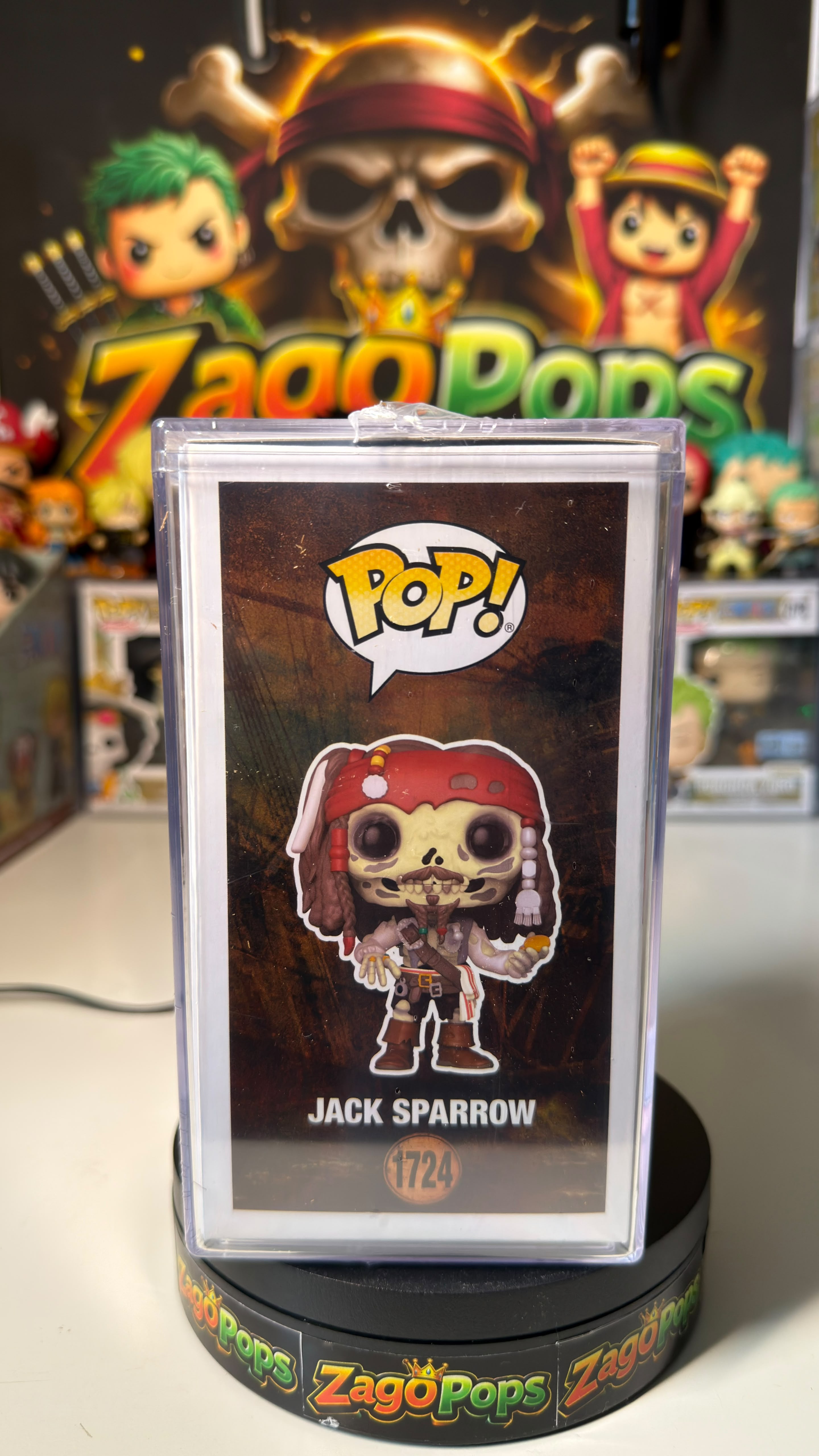Funko Pop Jack Sparrow 1724 Limited Edition 3500pcs Pirates of the Caribbean