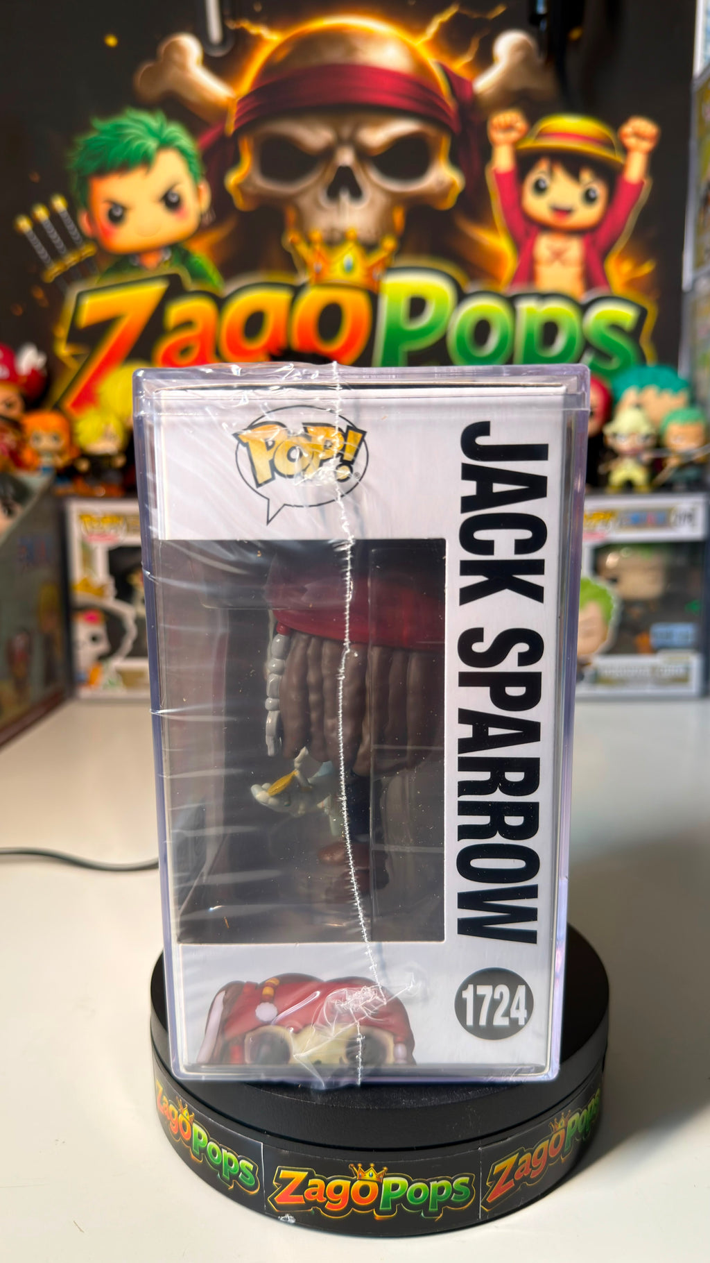 Funko Pop Jack Sparrow 1724 Limited Edition 3500pcs Pirates of the Caribbean