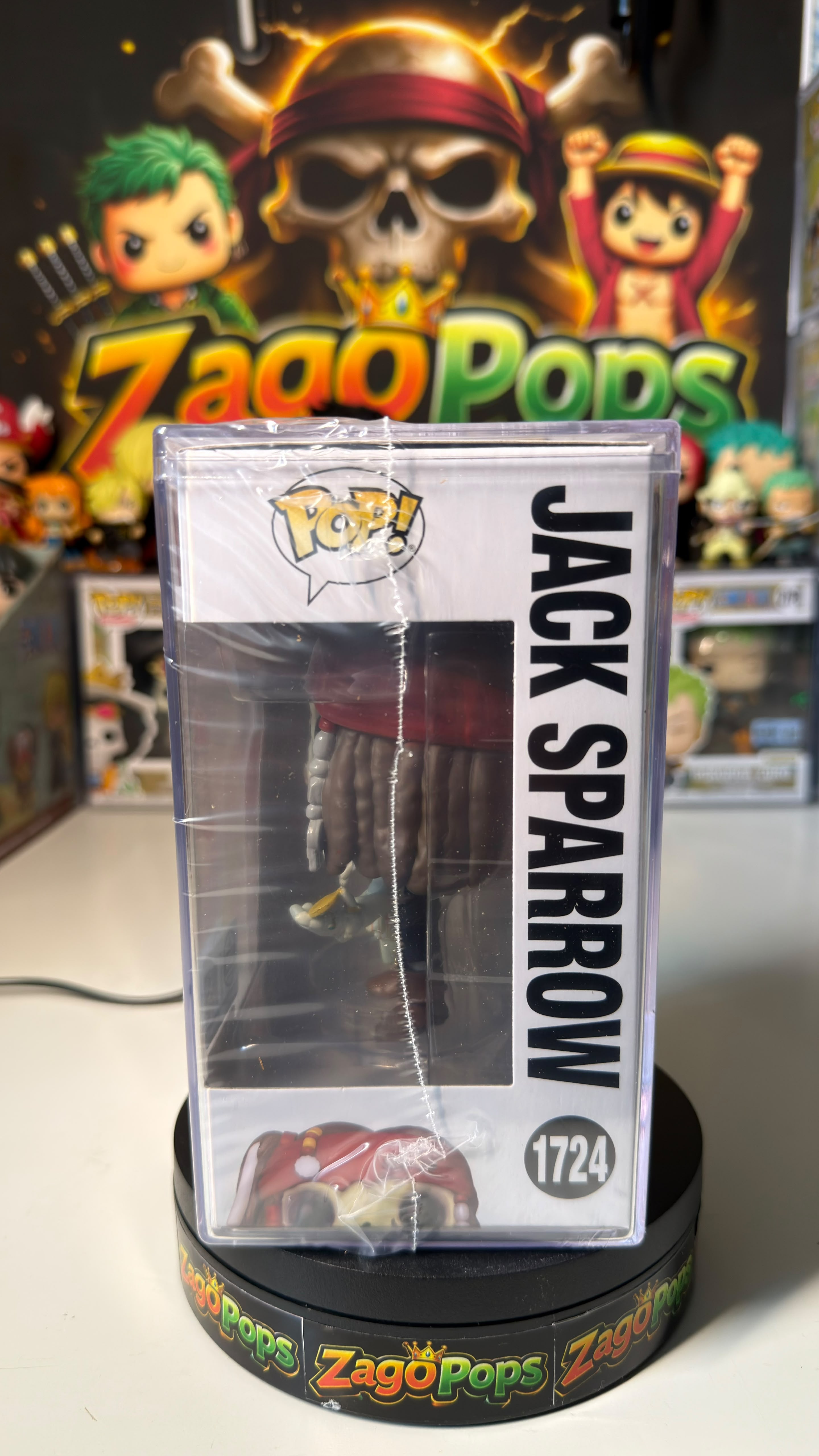 Funko Pop Jack Sparrow 1724 Limited Edition 3500pcs Pirates of the Caribbean