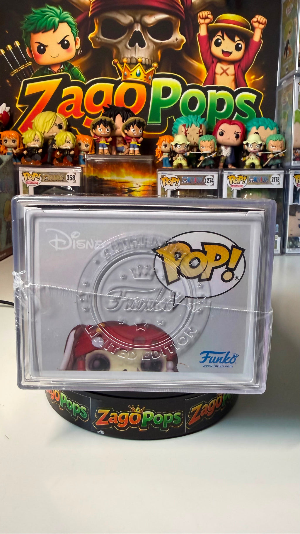 Funko Pop Jack Sparrow 1724 Limited Edition 3500pcs Pirates of the Caribbean