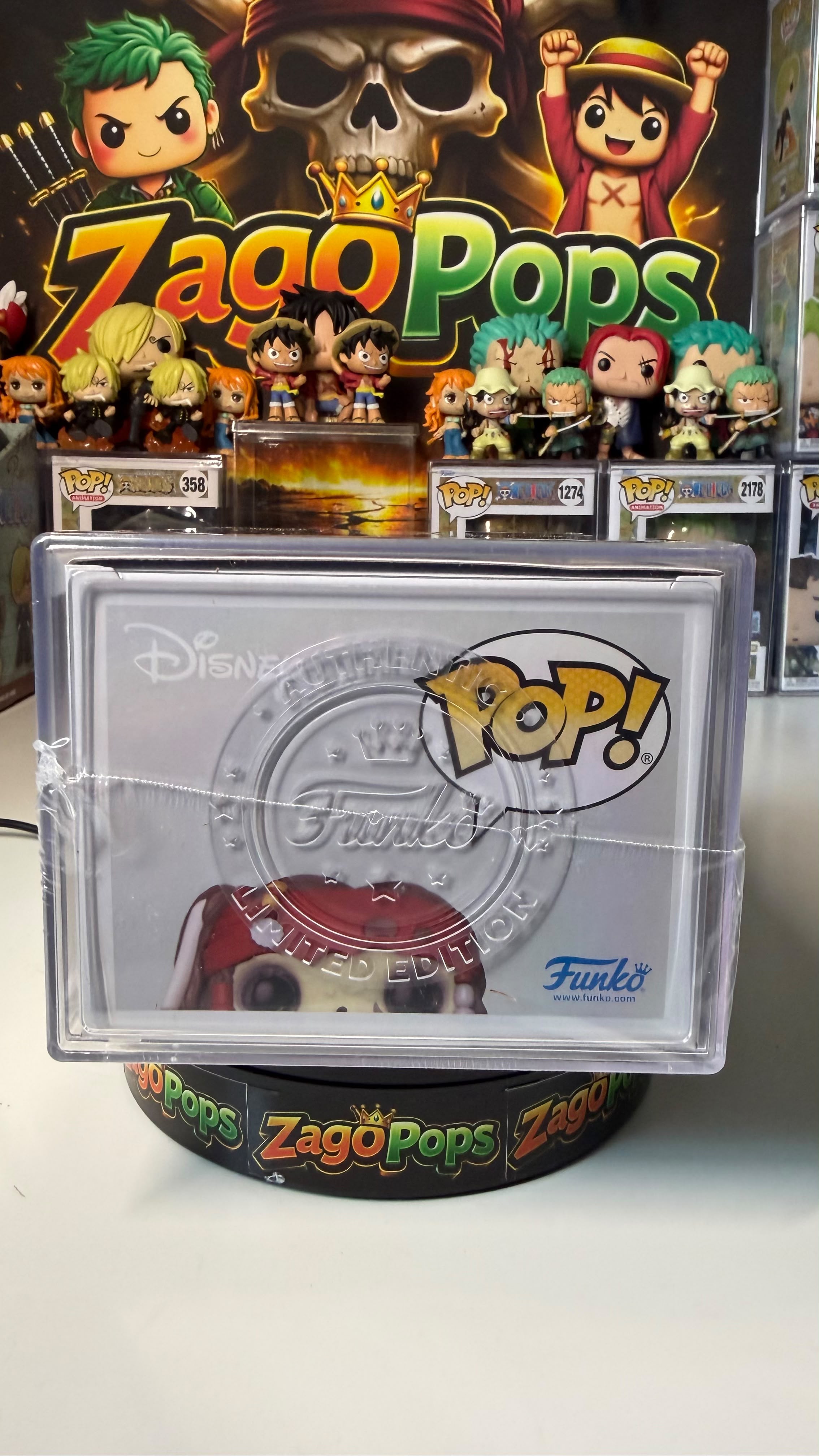 Funko Pop Jack Sparrow 1724 Limited Edition 3500pcs Pirates of the Caribbean
