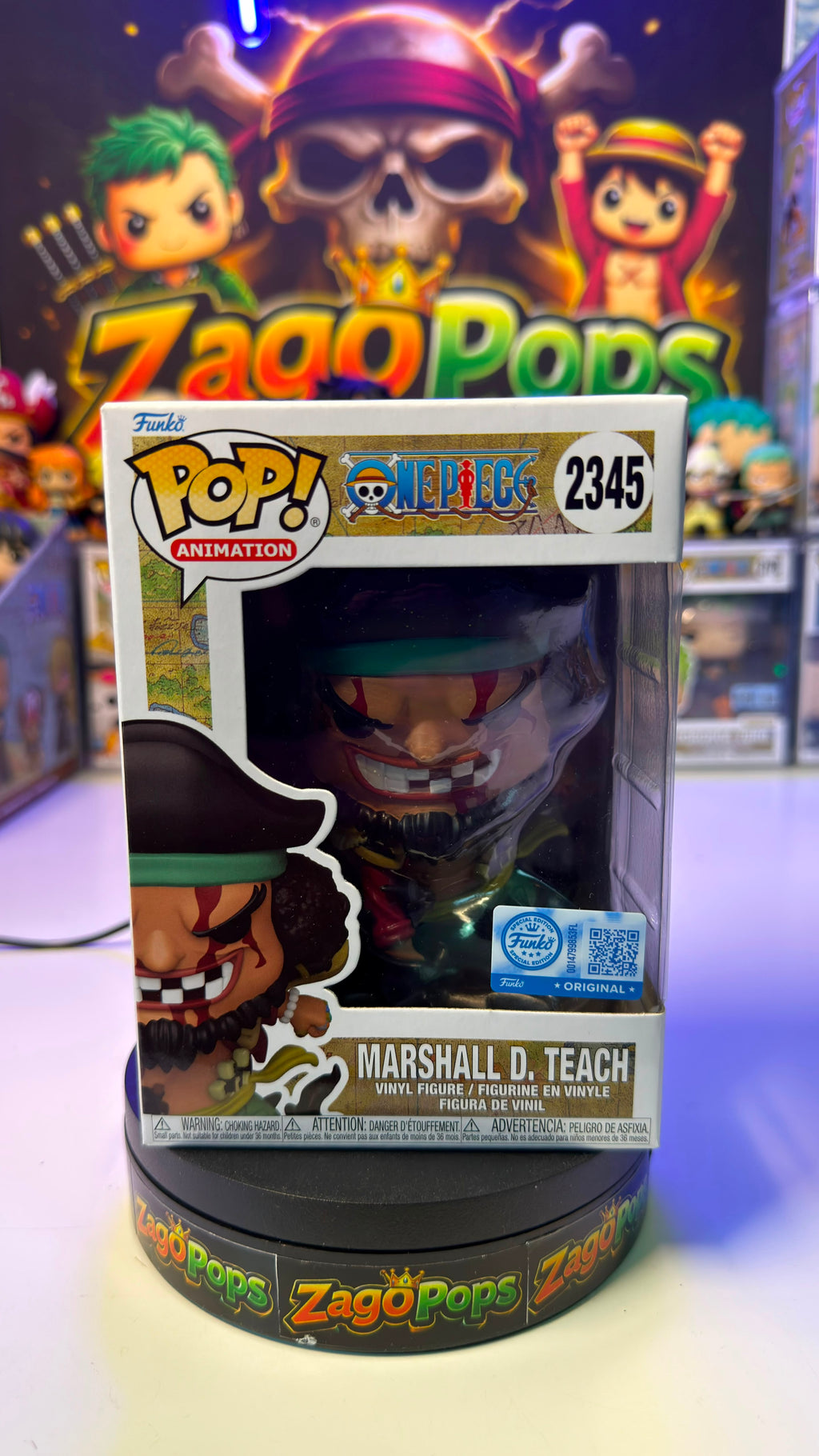 Funko Pop Marshall D. Teach 2345 One Piece