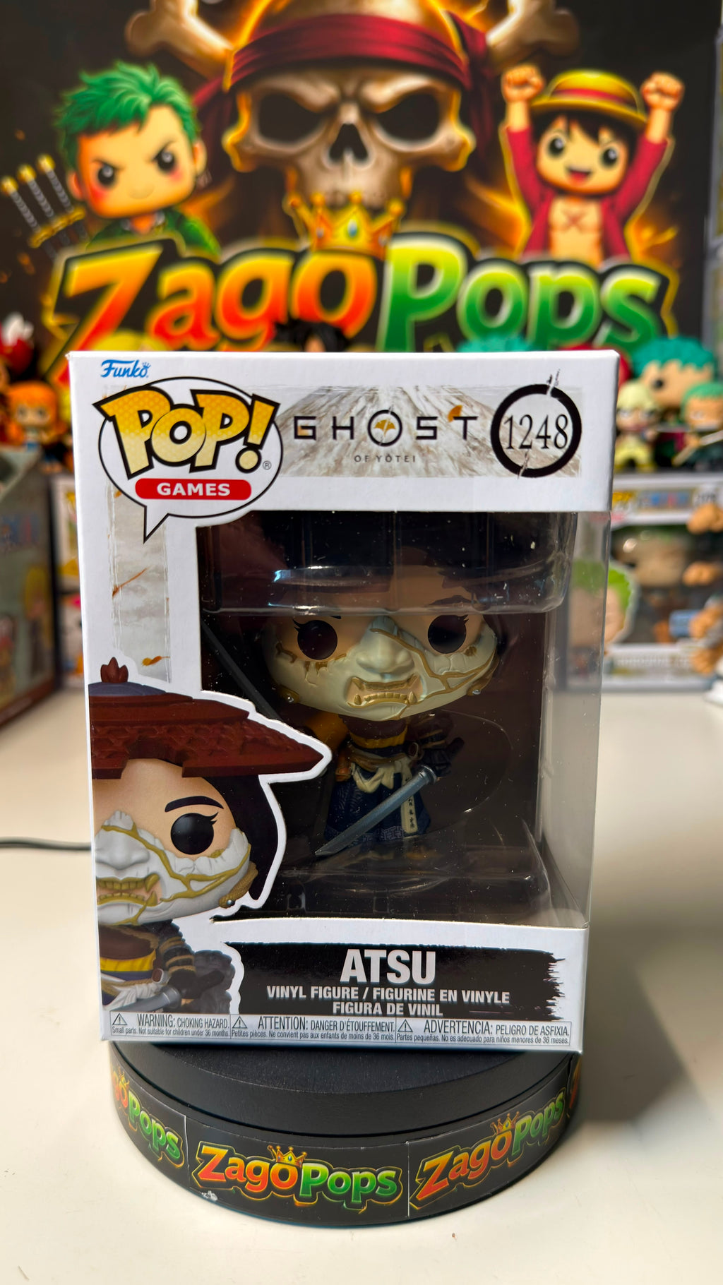 Funko Pop Atsu 1248 Ghost of Yotei