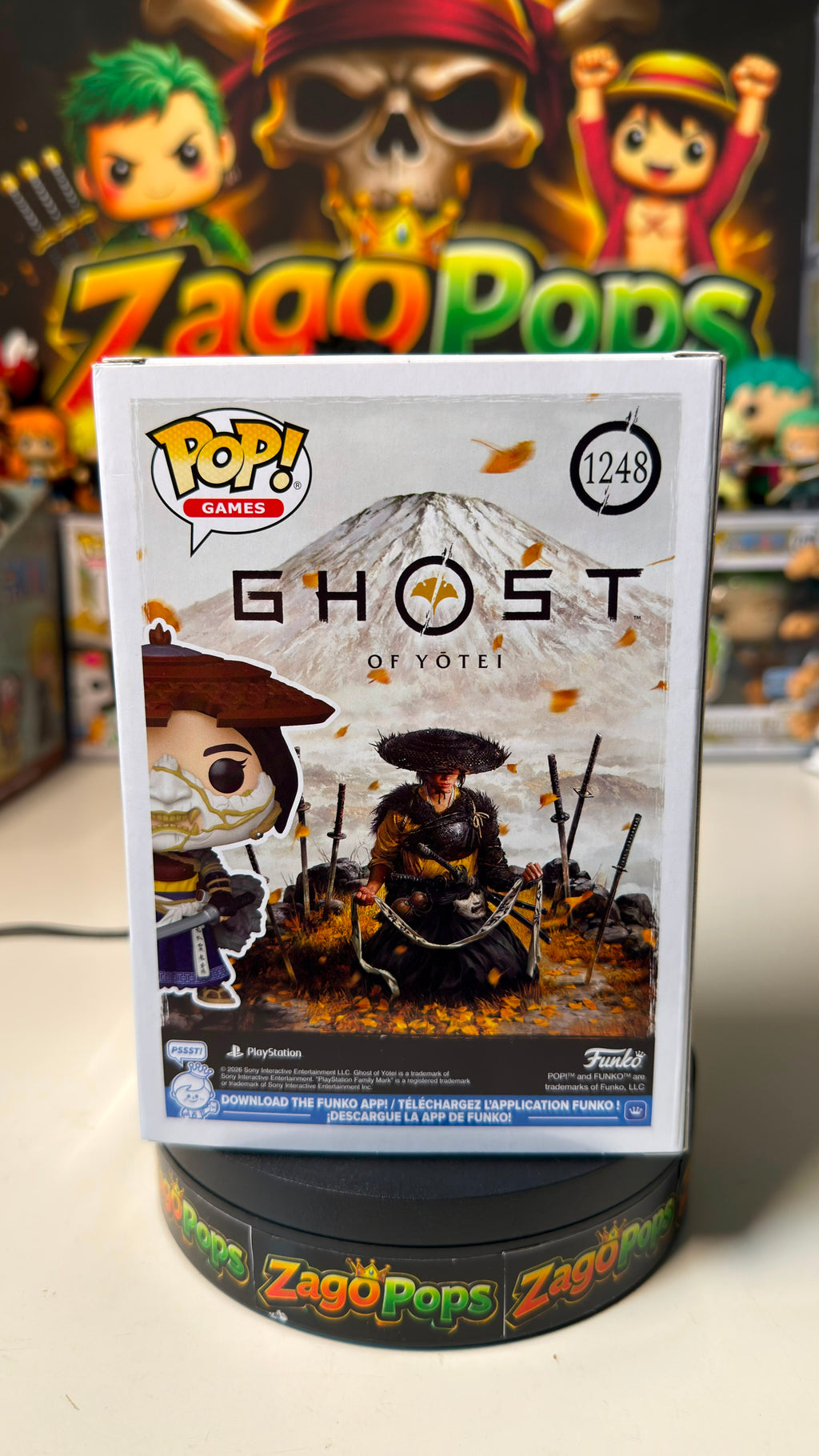 Funko Pop Atsu 1248 Ghost of Yotei