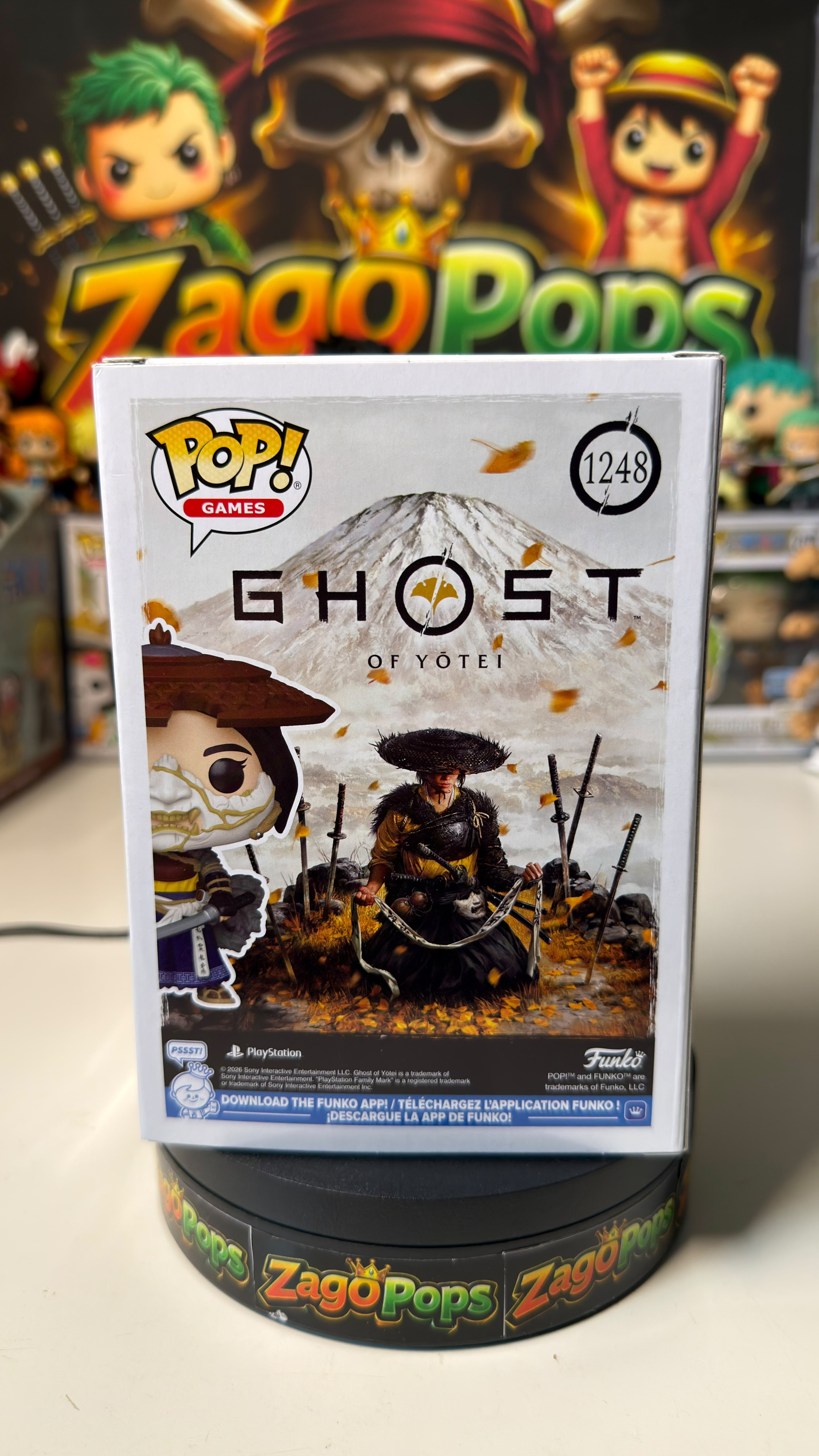 Funko Pop Atsu 1248 Ghost of Yotei