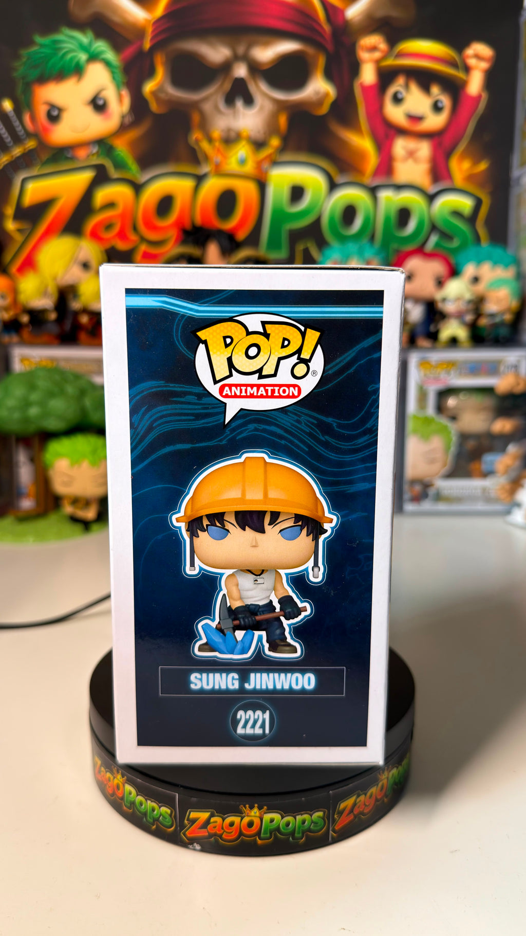Funko Pop Sung Jinwoo 2221 Solo Leveling Limited Edition 9500pcs