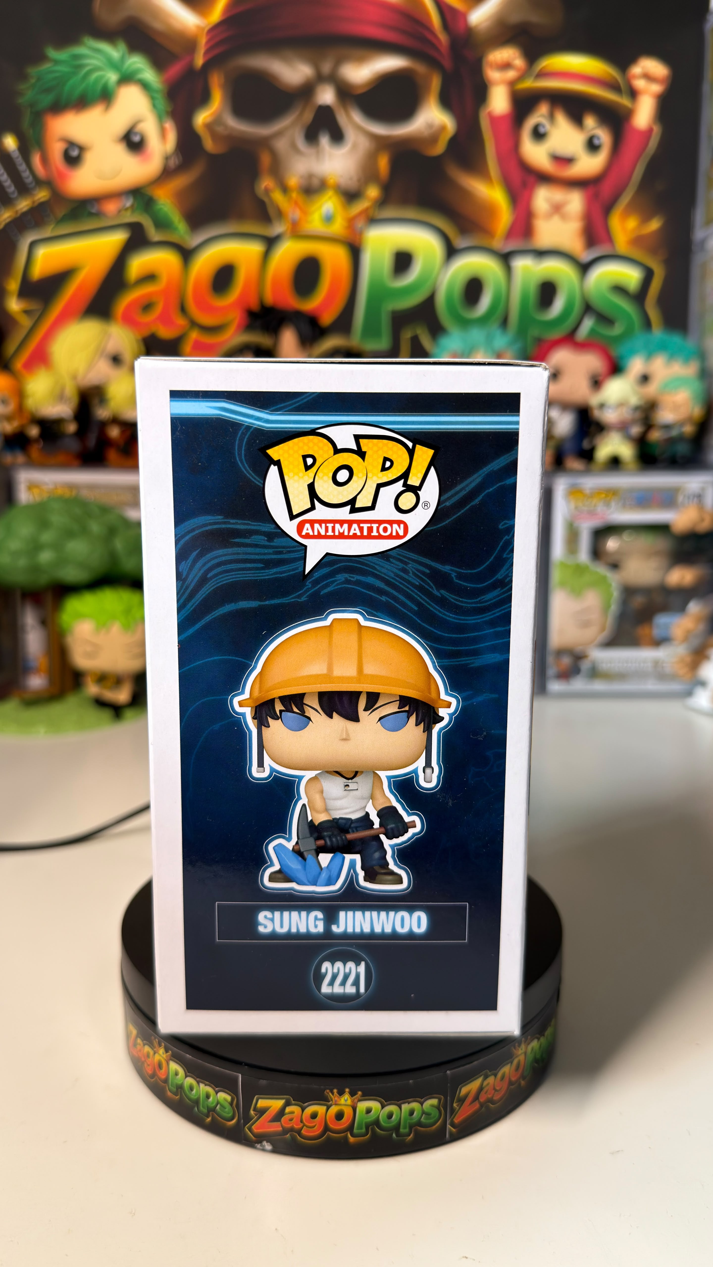 Funko Pop Sung Jinwoo 2221 Solo Leveling Limited Edition 9500pcs