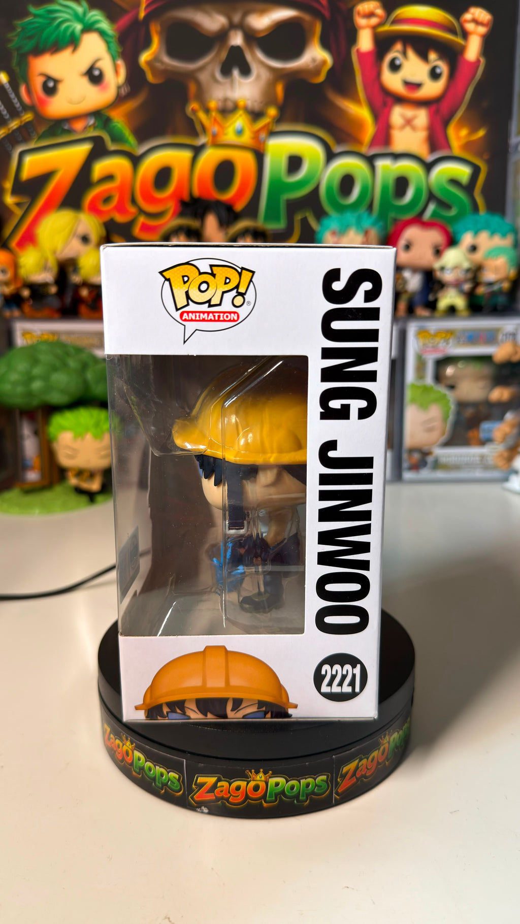 Funko Pop Sung Jinwoo 2221 Solo Leveling Limited Edition 9500pcs
