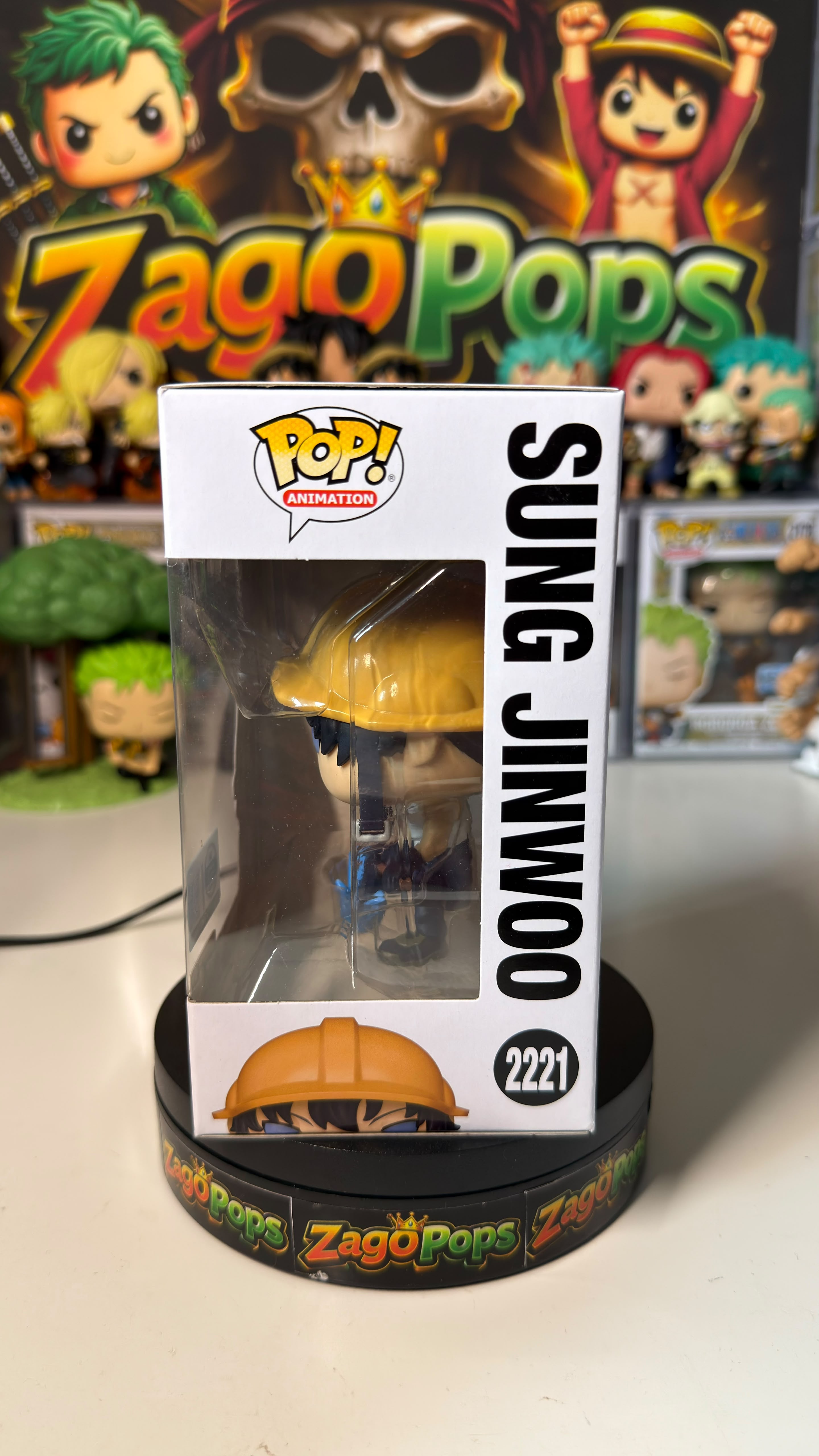 Funko Pop Sung Jinwoo 2221 Solo Leveling Limited Edition 9500pcs