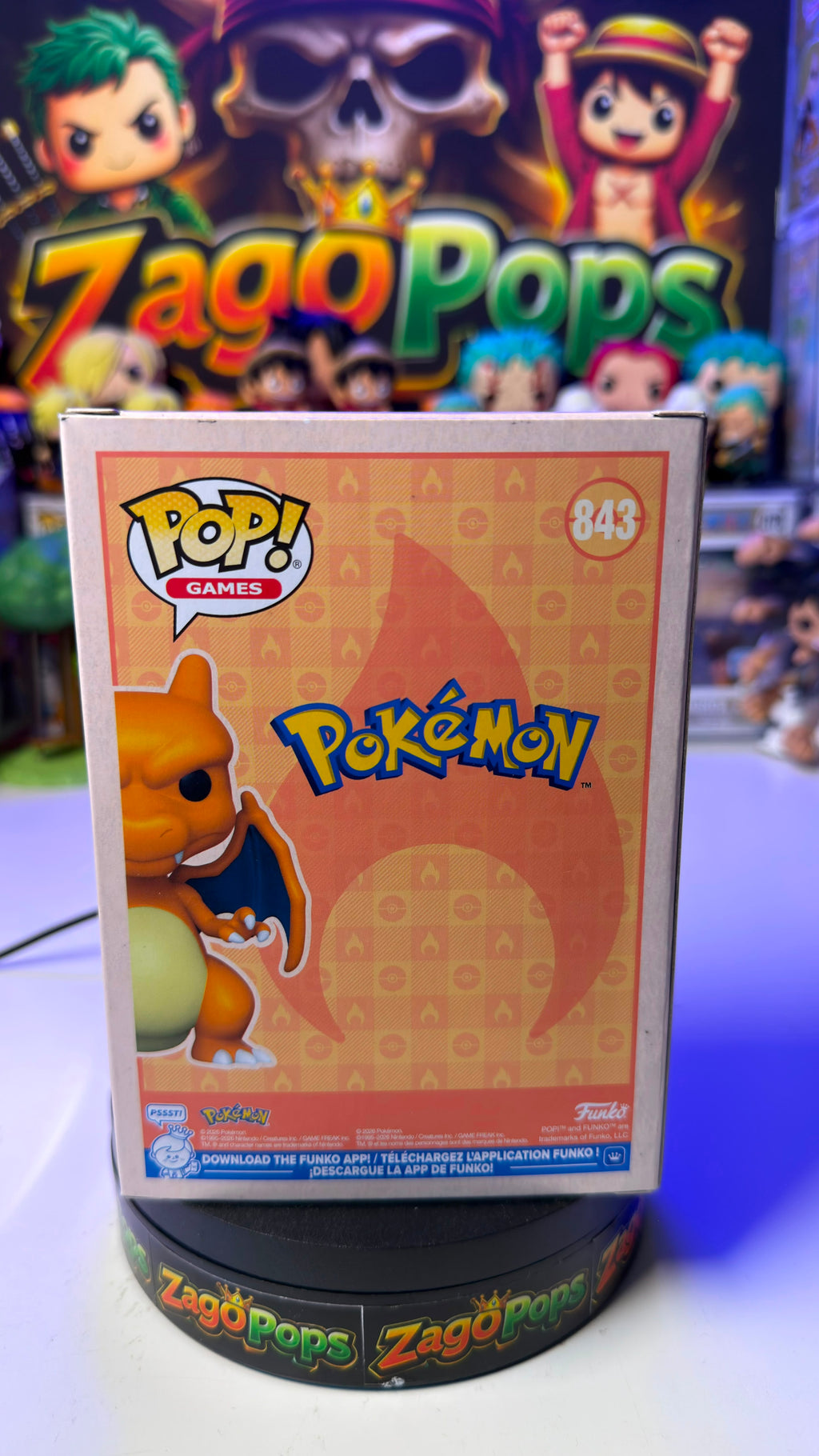 Funko Pop Charizard 843 Soft Color Pokemon