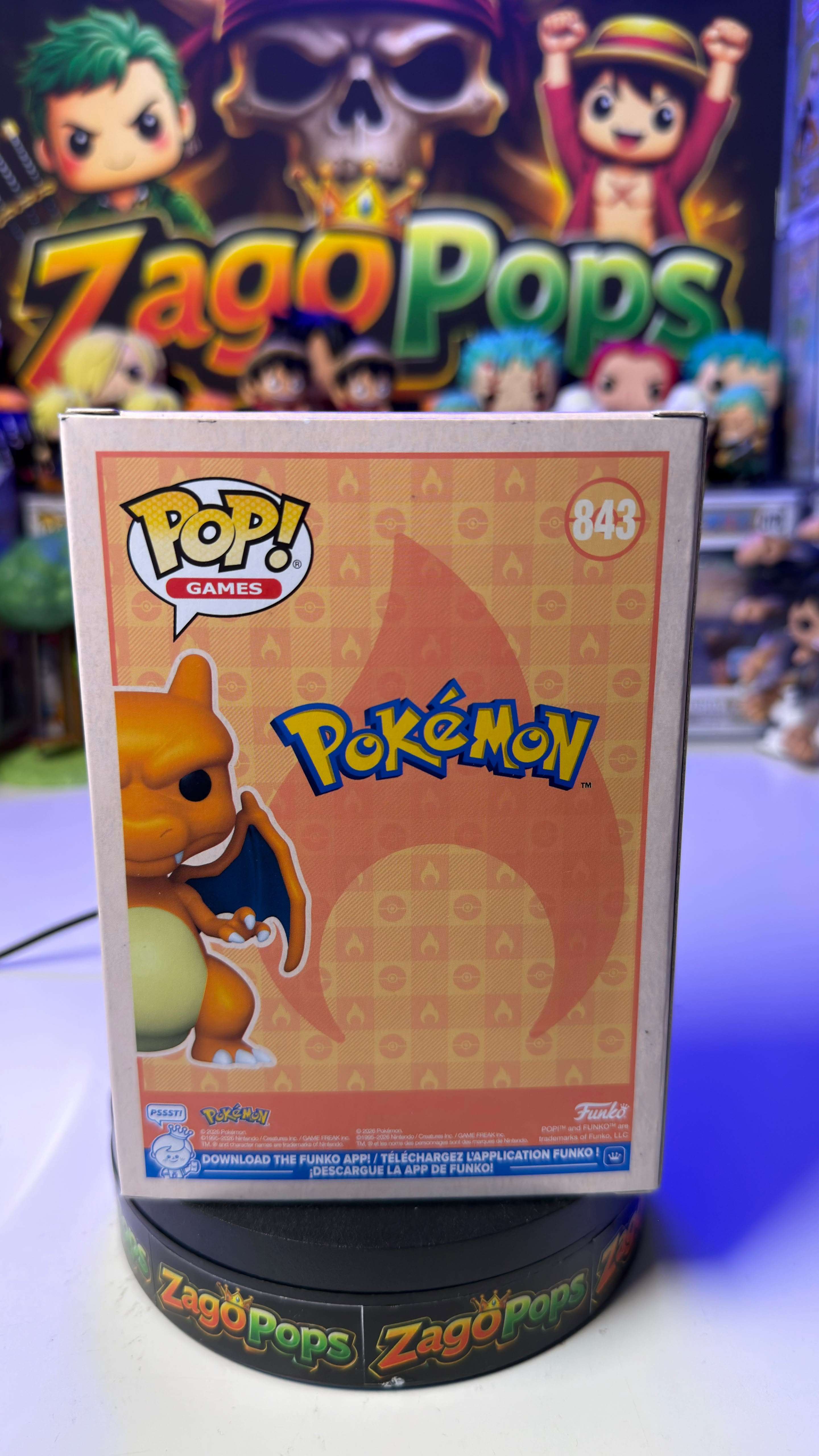 Funko Pop Charizard 843 Soft Color Pokemon