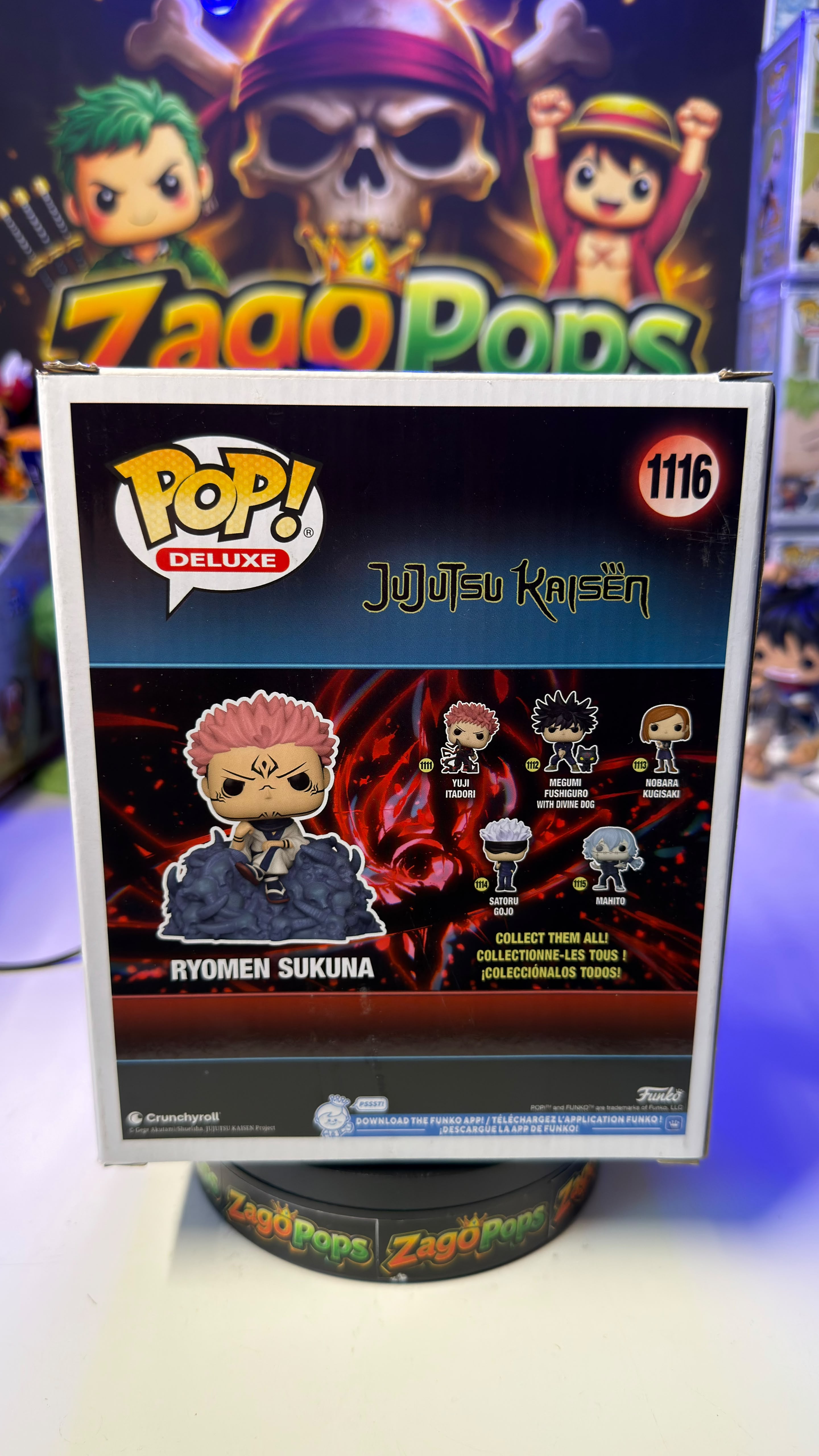 Funko Pop Ryomen Sukuna 1116 Jujutsu Kaisen