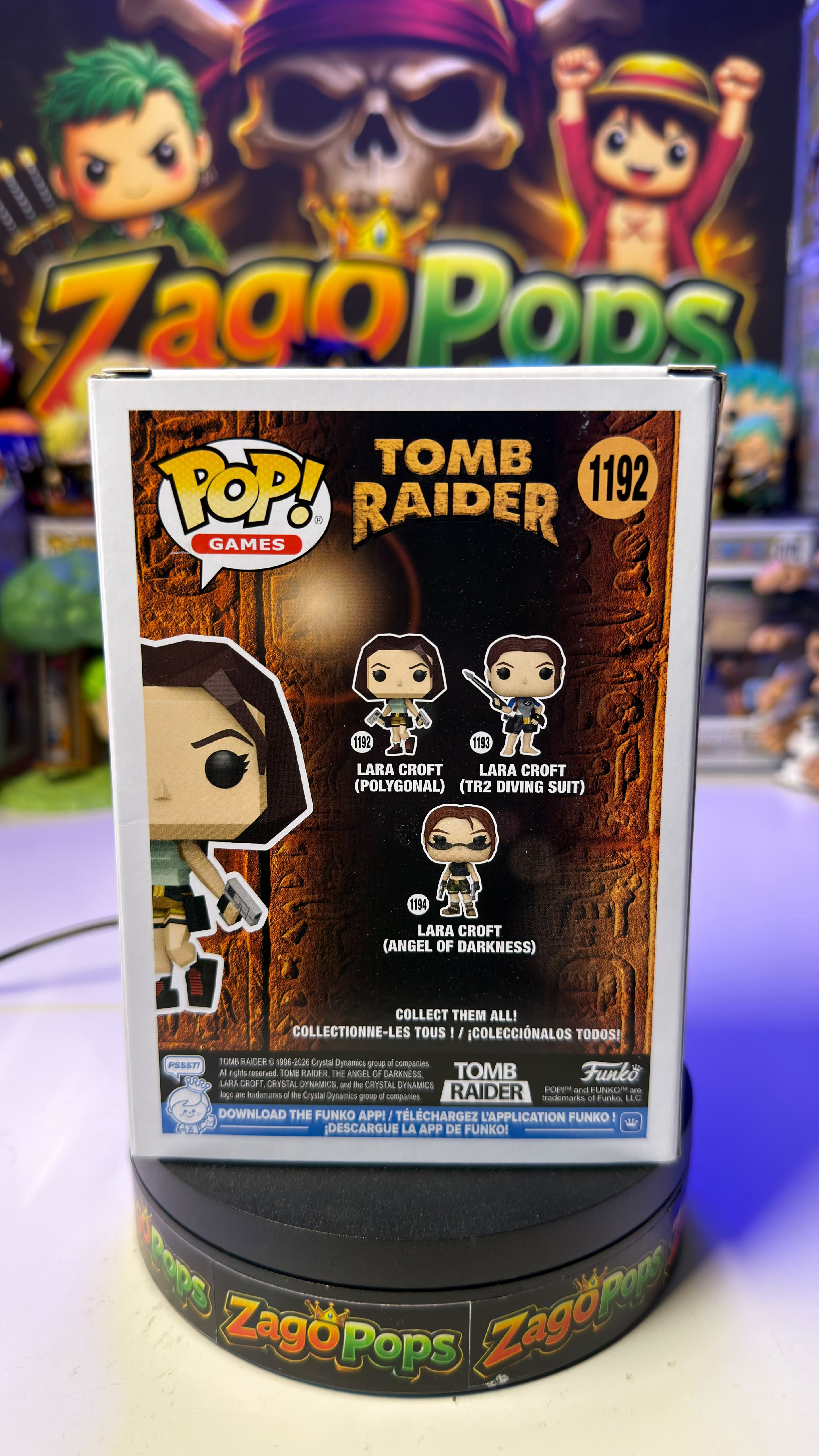 Funko Pop Lara Croft (Polygonal) 1192 Tomb Raider