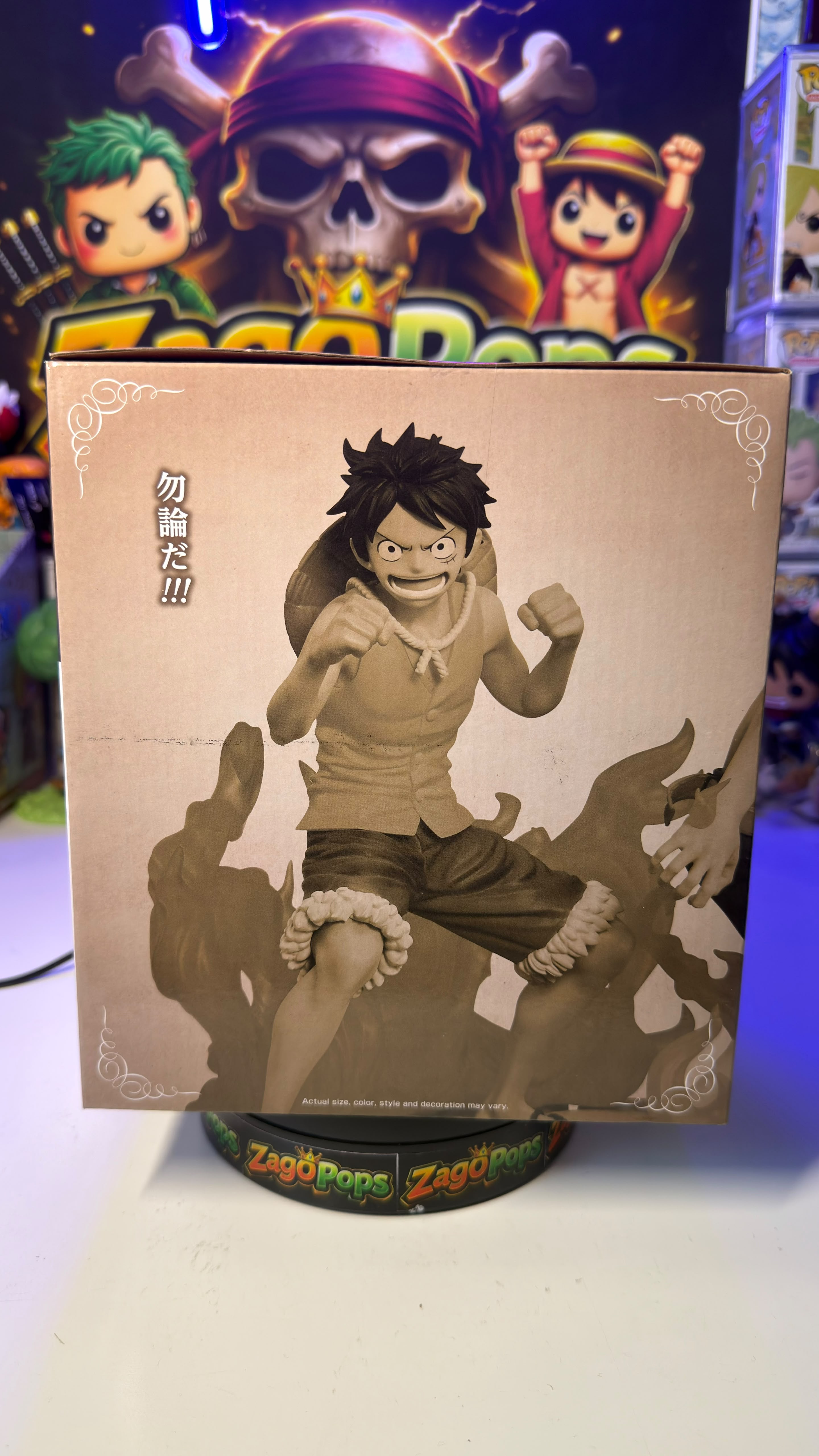 Action Figure Revible Moment Ace & Luffy One Piece